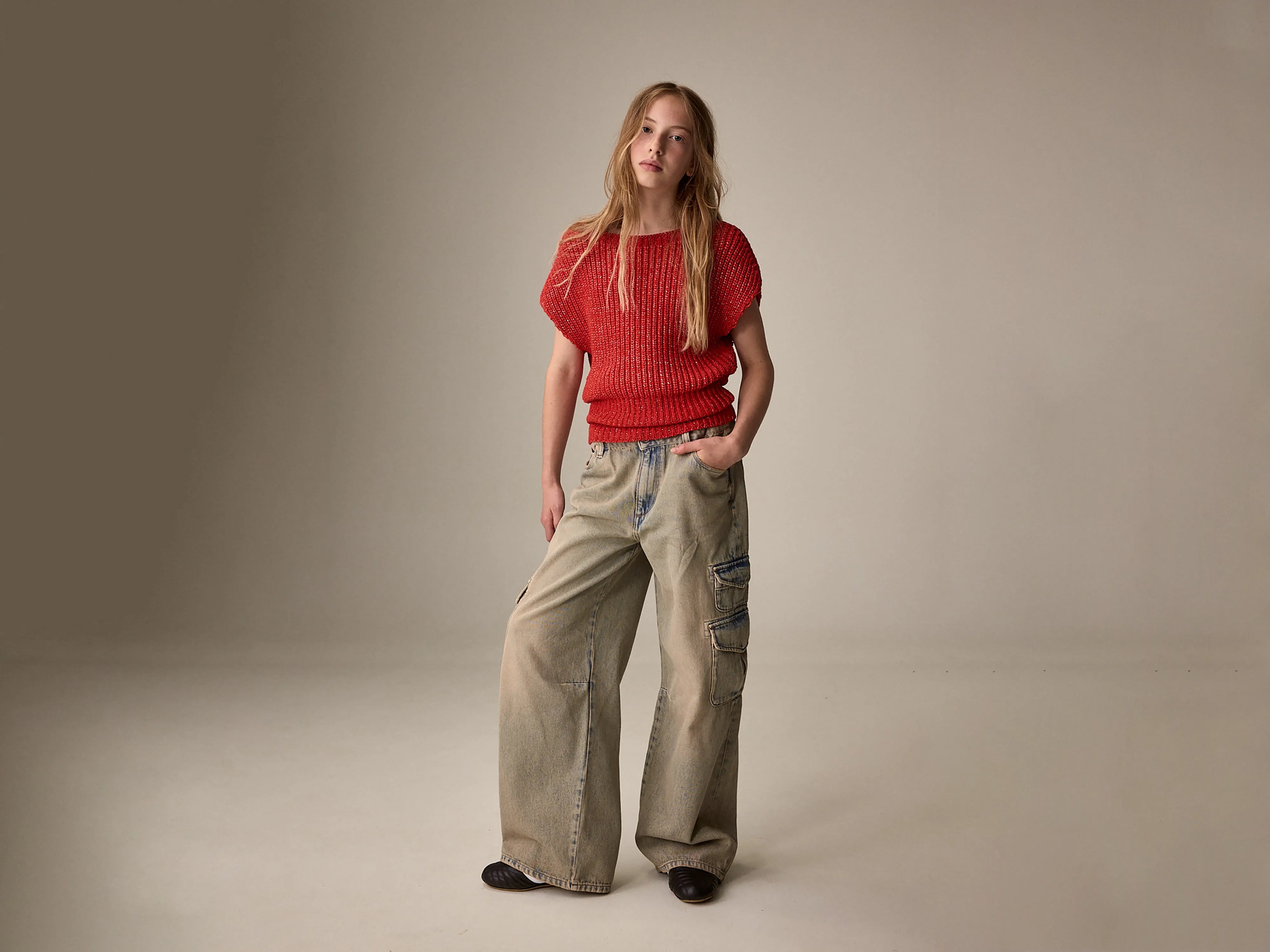 Jean évasé Pietra (261 / G / USED BLUE)