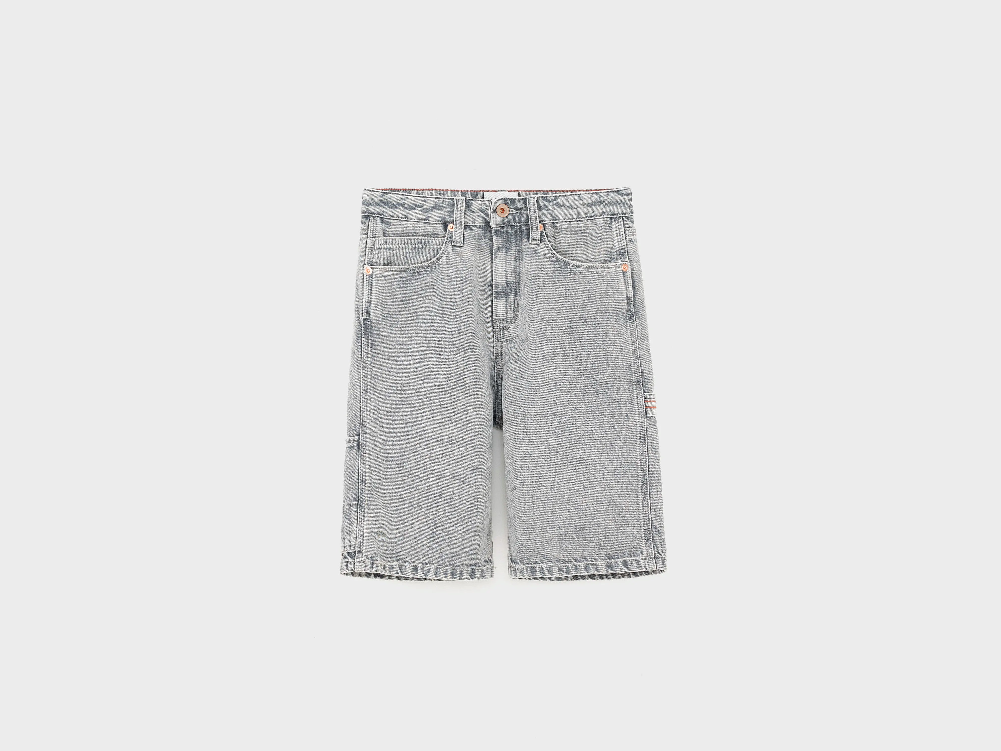 Peers denim shorts (261 / B / DIRTY GREY)