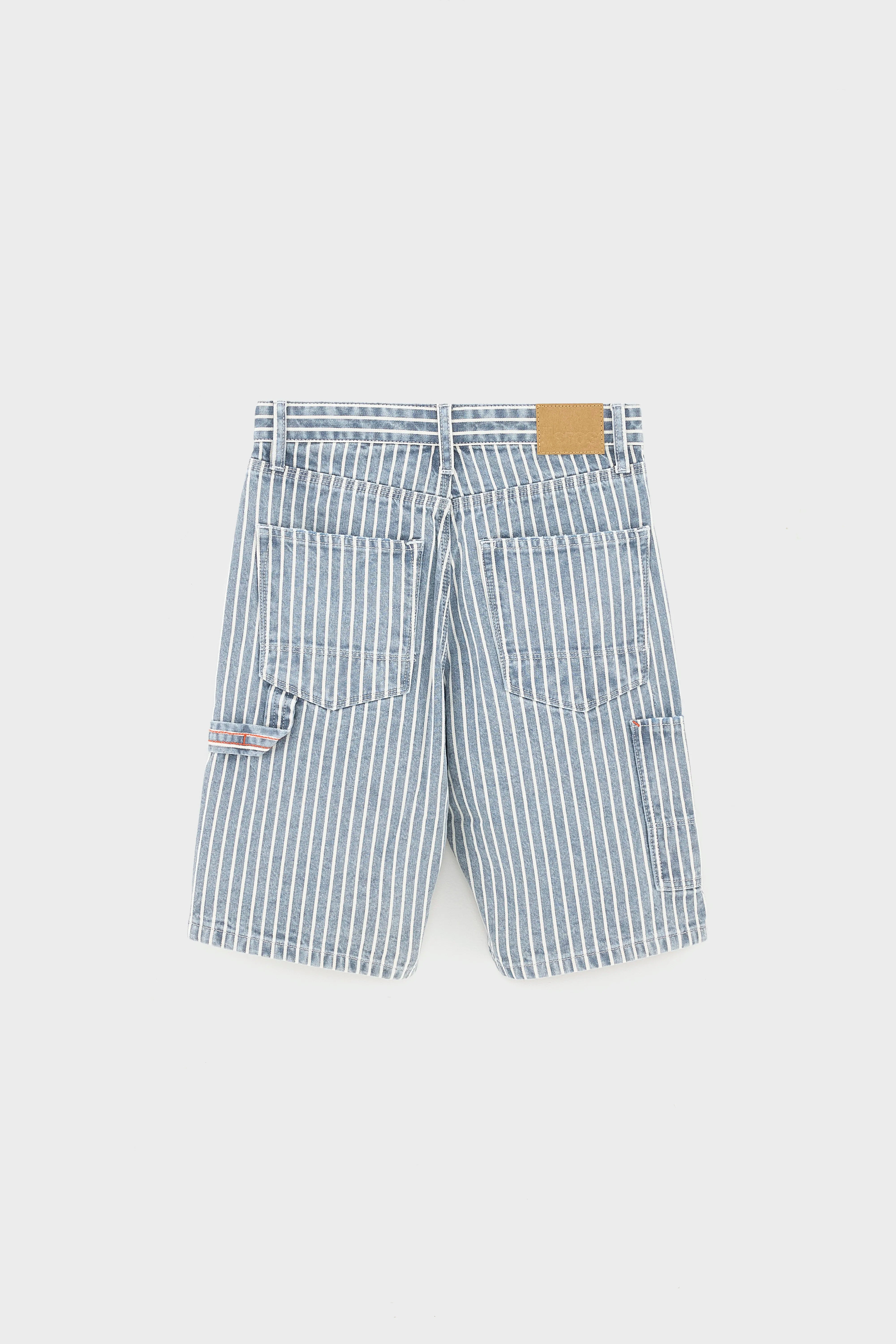 Peers denim shorts (261 / B / STRIPE A)