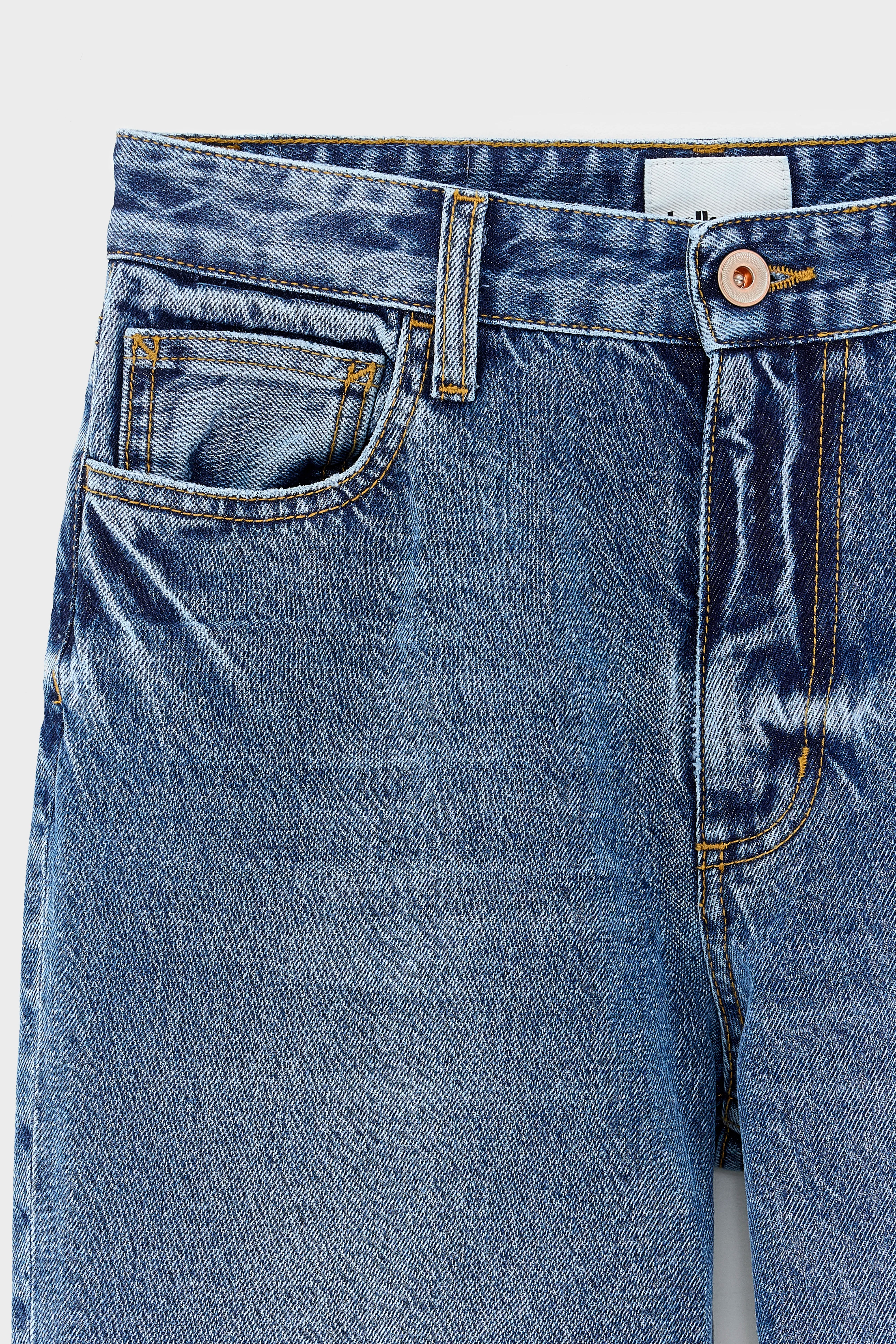 Phill relaxte jeans (261 / B / MD BLUE MARBLE)