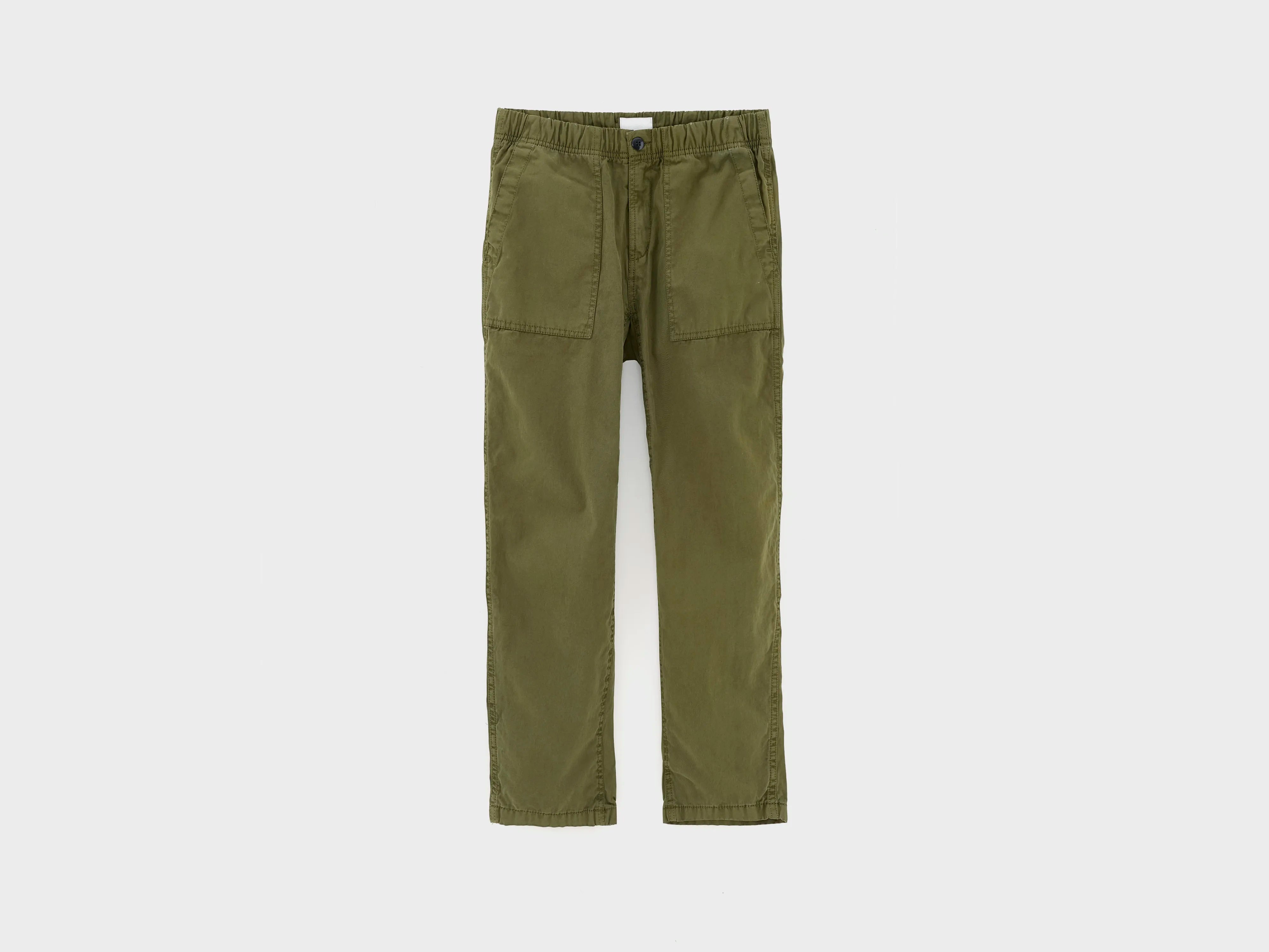 Wessly relaxte broek (261 / B / ARMY)