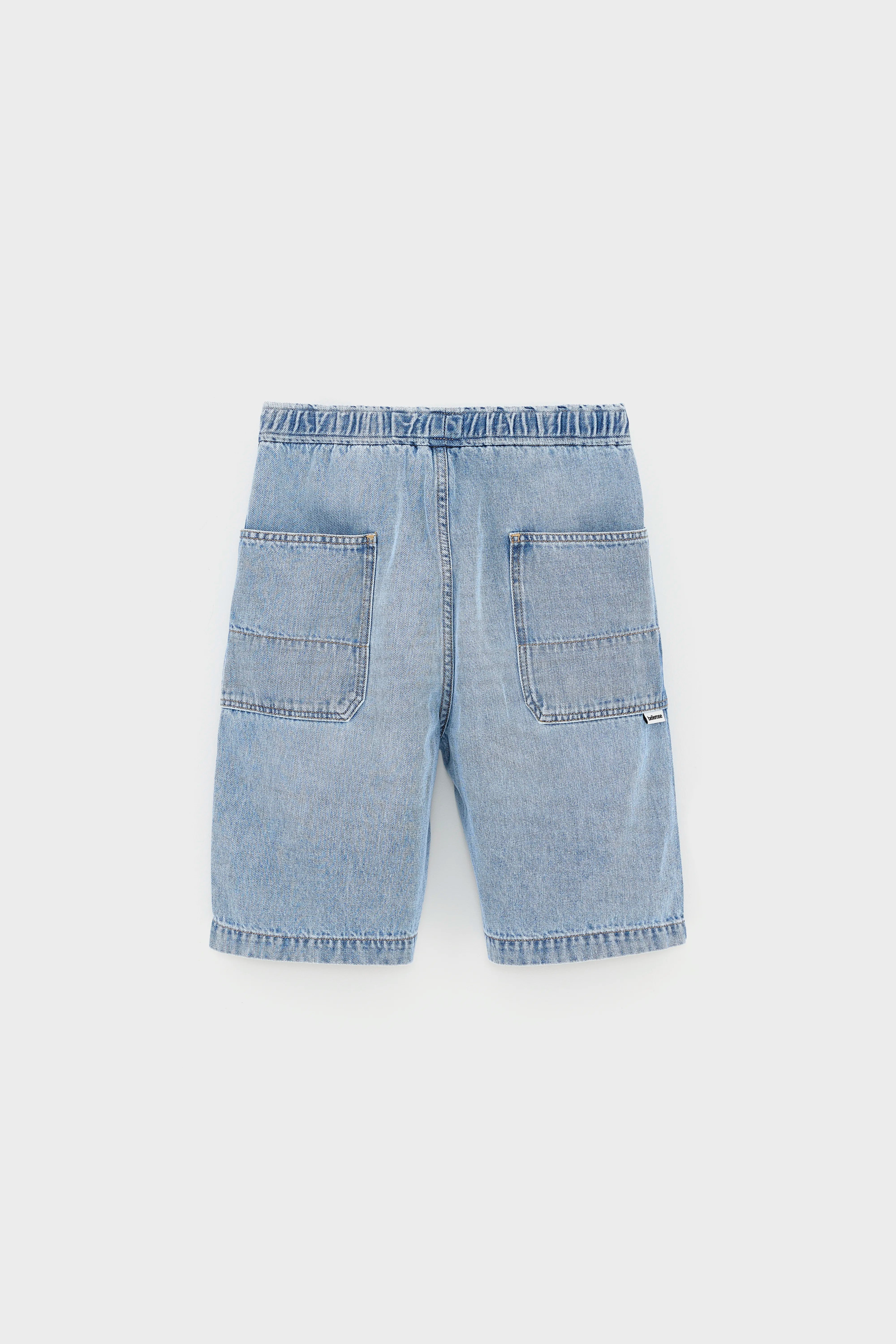Willemn baggy shorts (261 / B / LT BLUE BLEACH)
