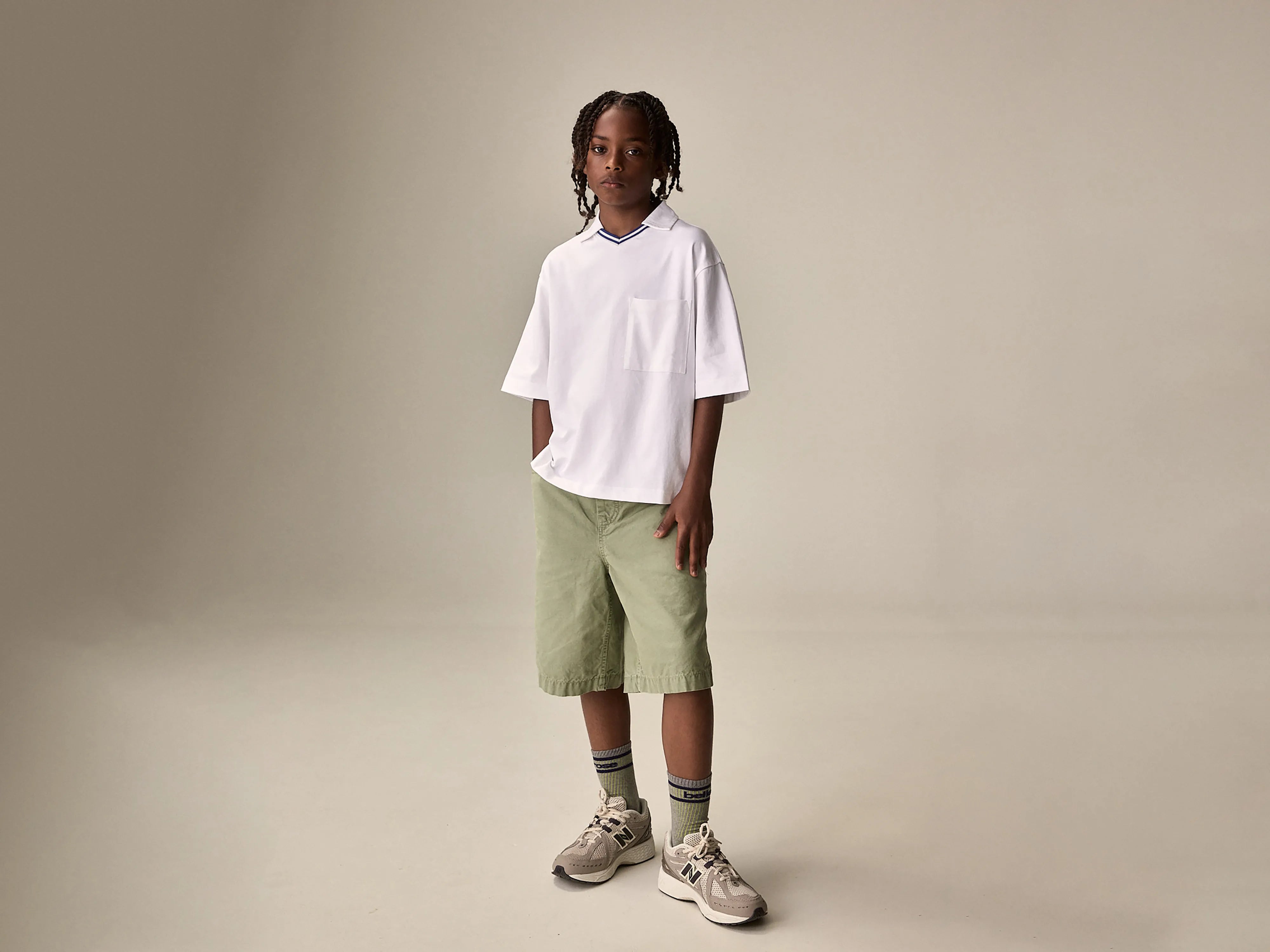 Willemn baggy shorts (261 / B / THYM)