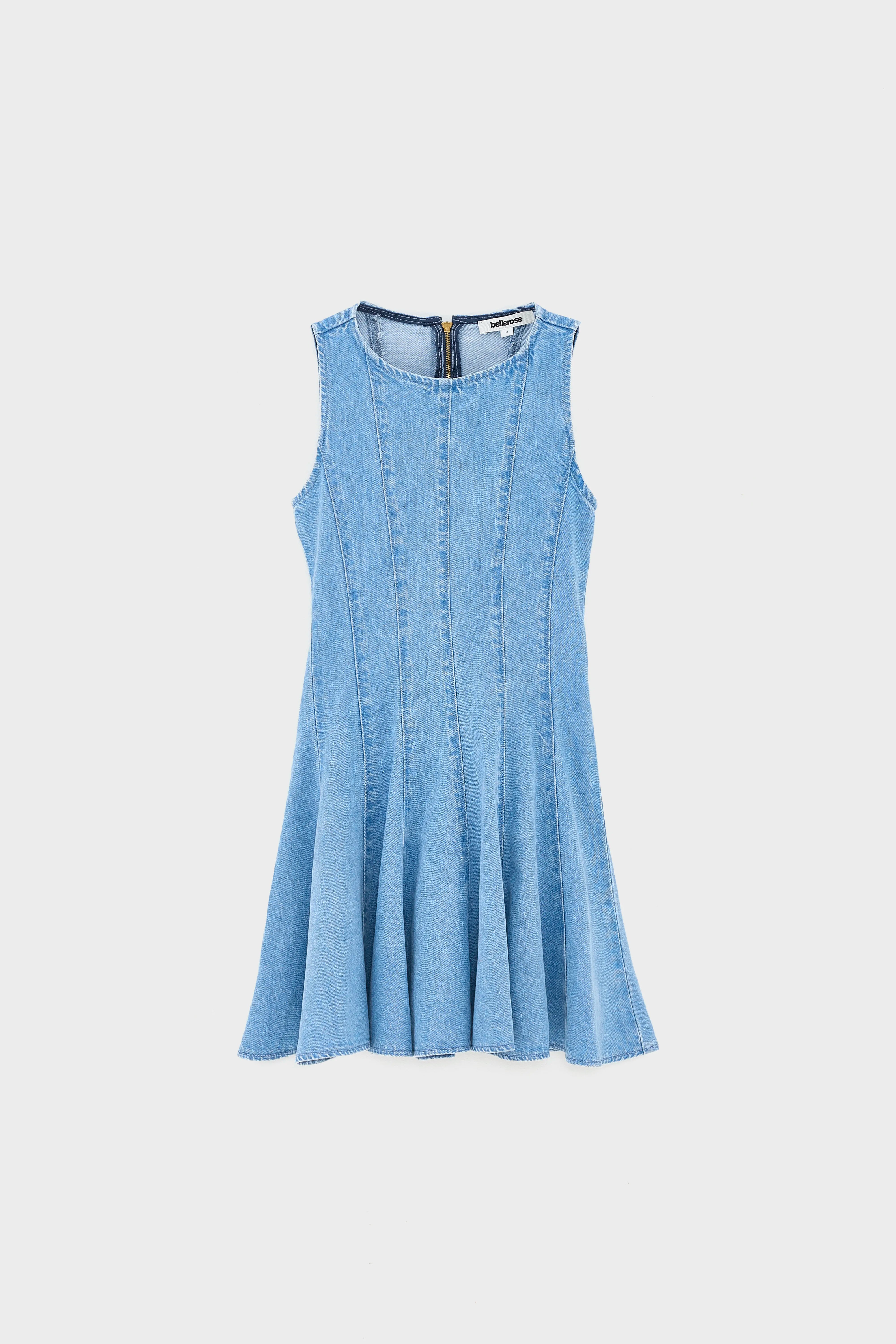 Mini-robe en jean Prety (261 / G / MD BLUE BLEACH)