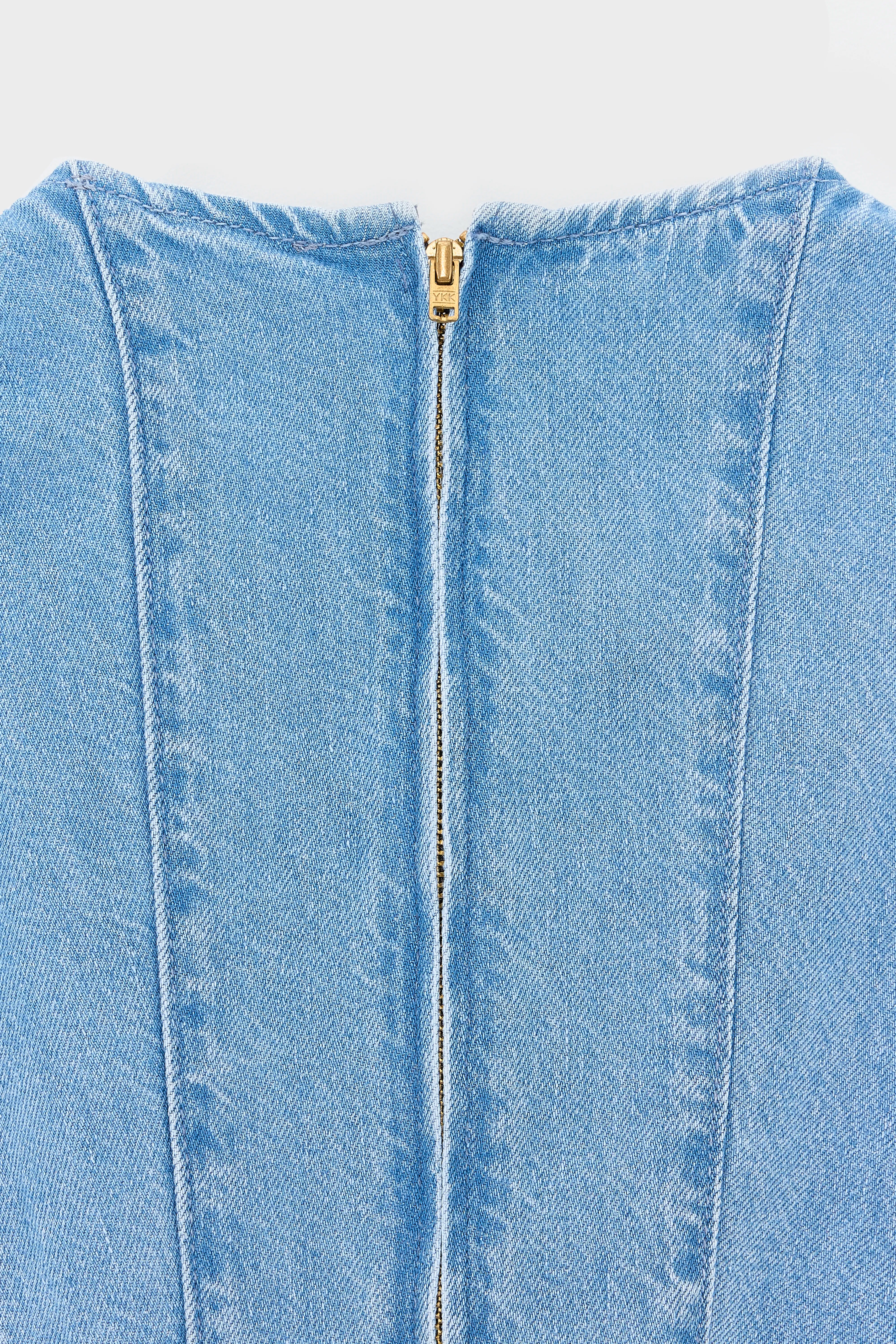 Mini-robe en jean Prety (261 / G / MD BLUE BLEACH)