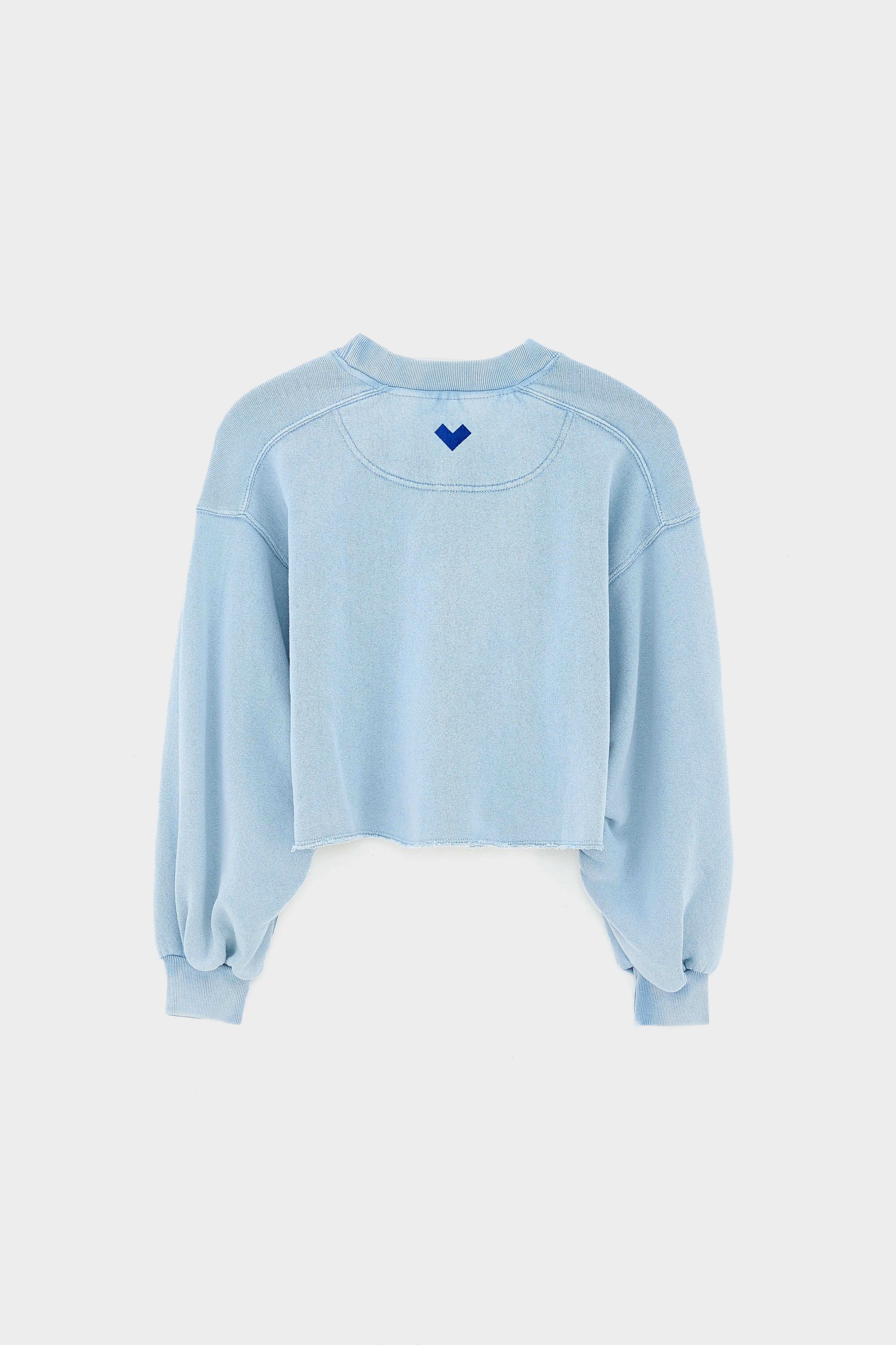 Frante cropped sweatshirt (261 / G / NIRVANA)