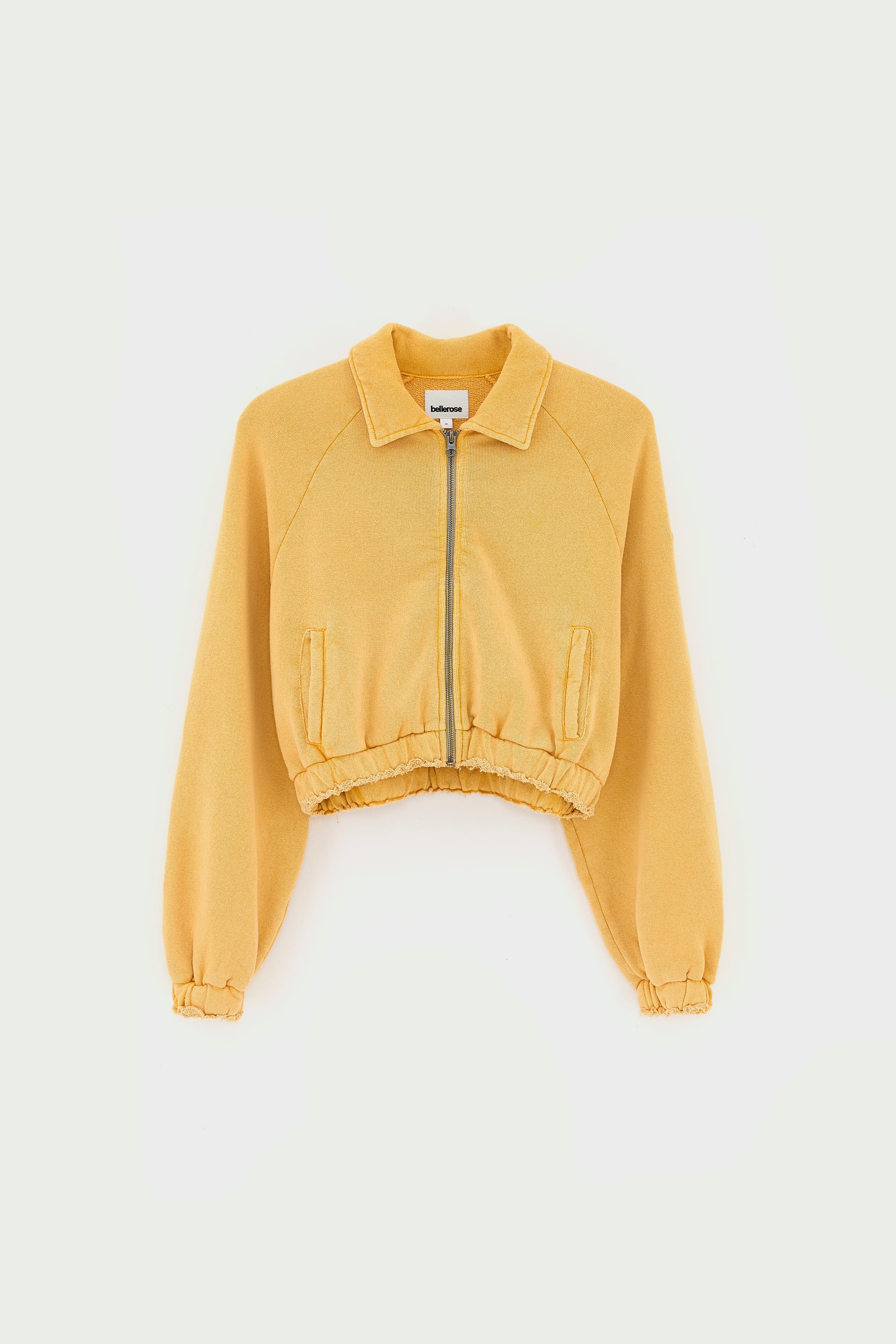 Agness sweatshirt met rits (261 / G / GIRASOLE)