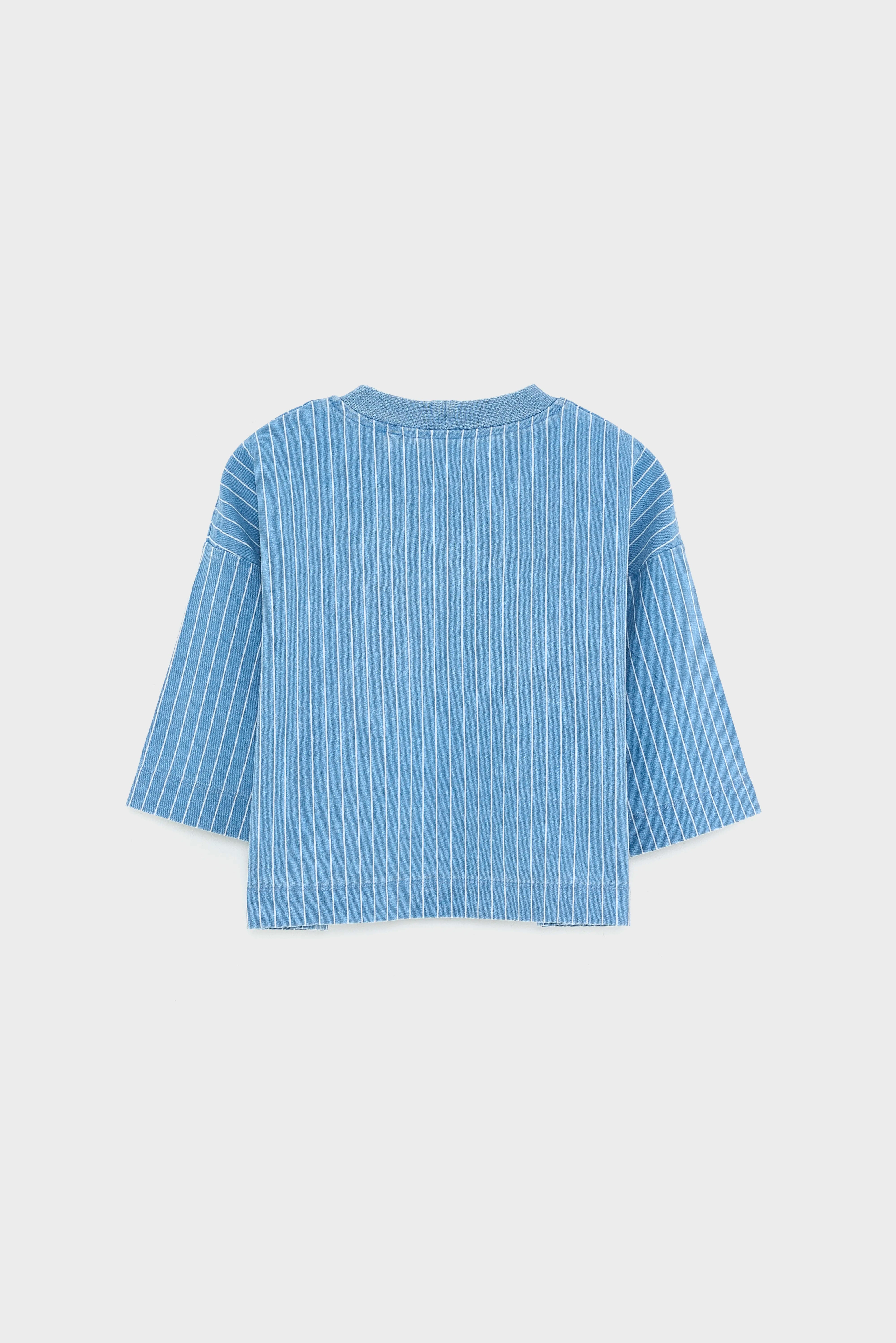 Athan cropped t-shirt (261 / G / BLUE BONNET)
