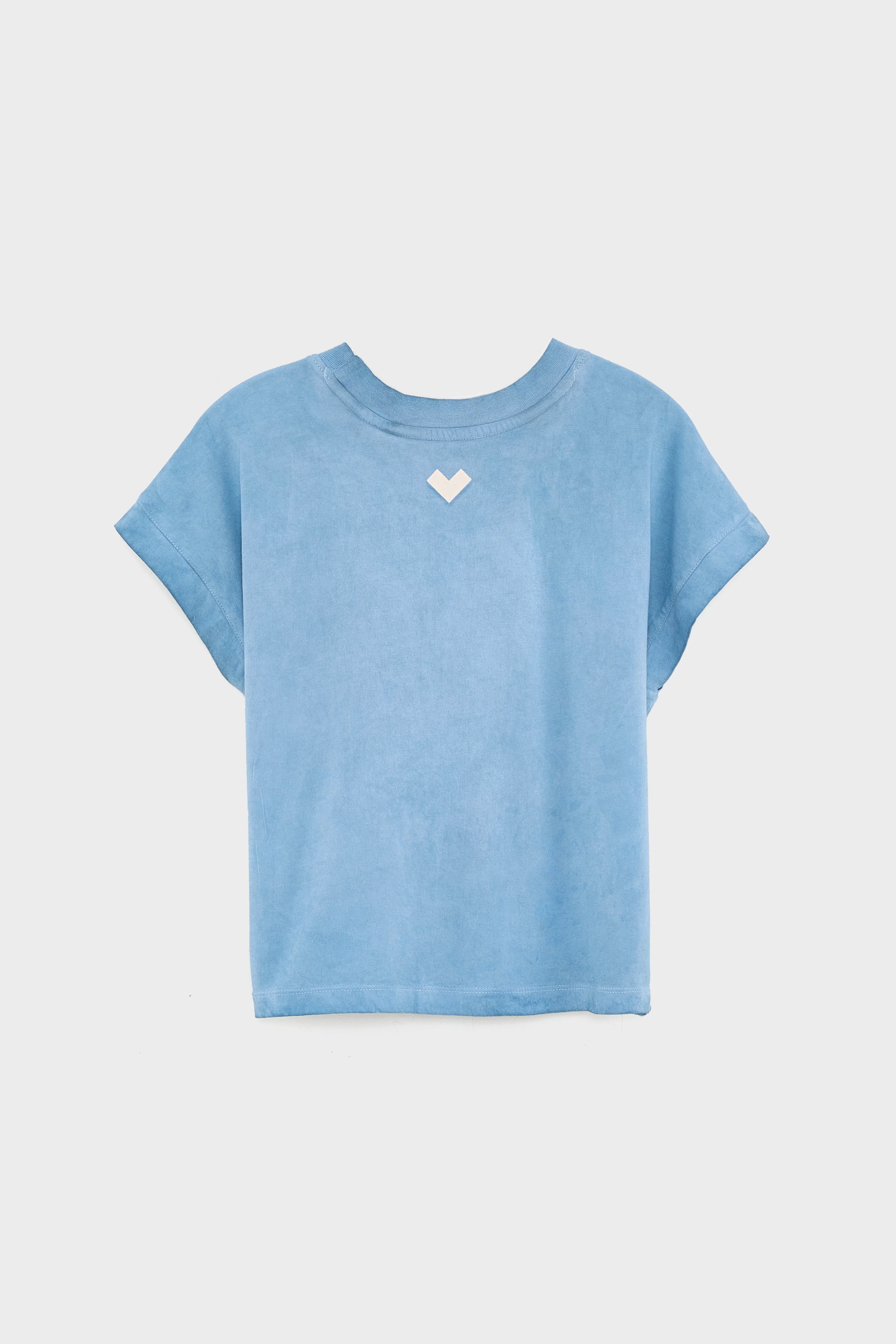 Cindo cropped t-shirt (261 / G / CHAMBRAY)