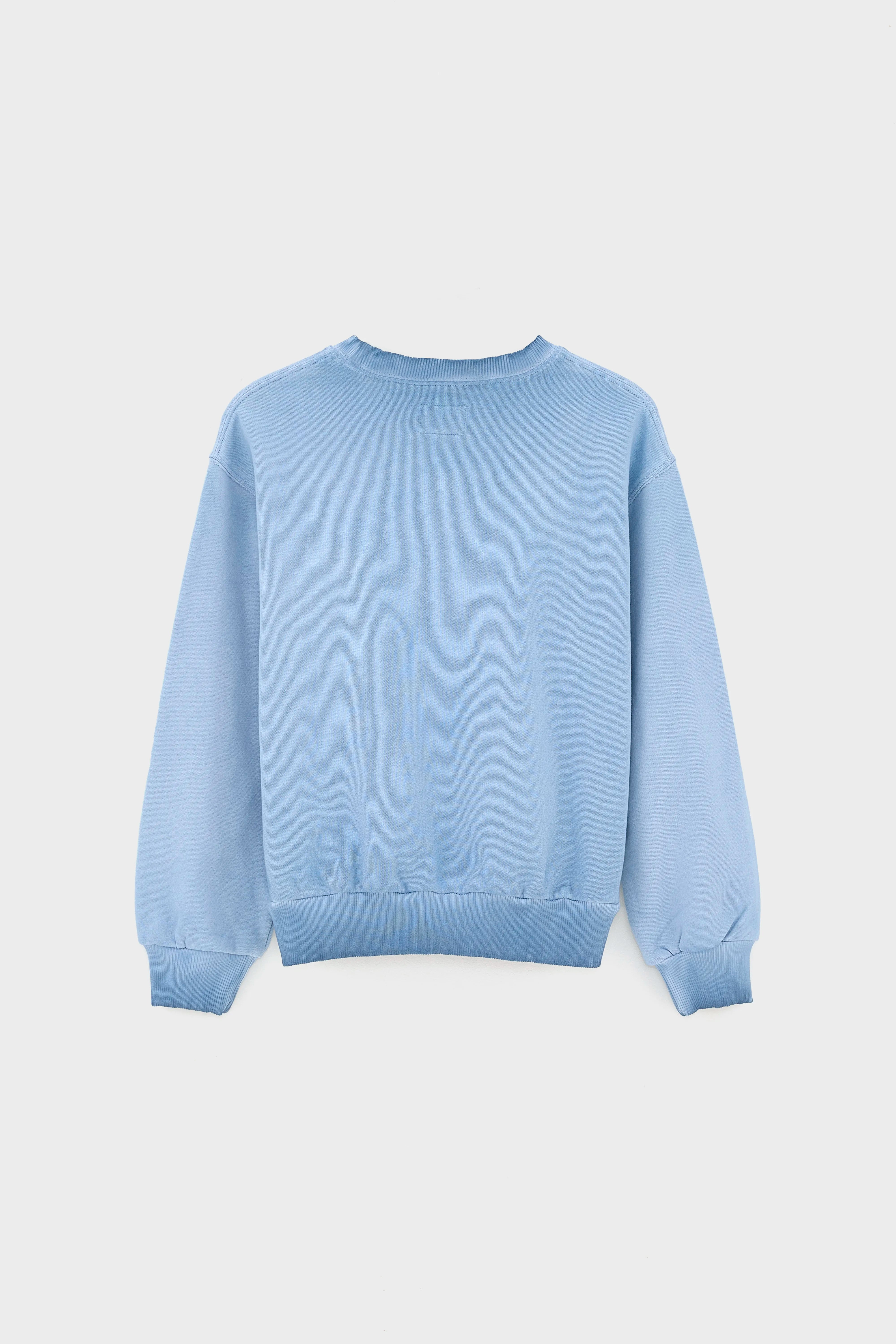 Chami sweatshirt met ronde hals (261 / B / CHAMBRAY)
