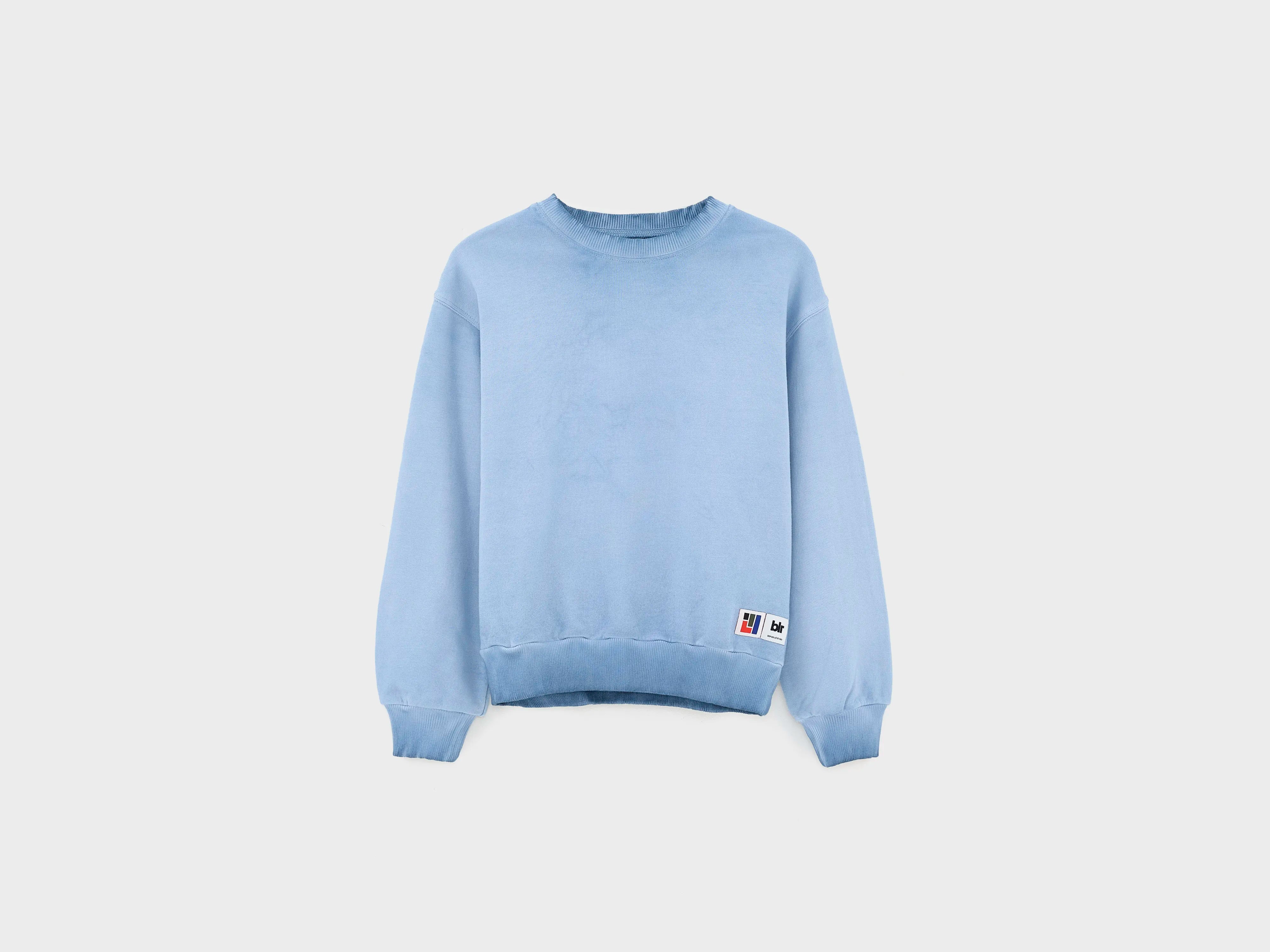 Chami sweatshirt met ronde hals (261 / B / CHAMBRAY)