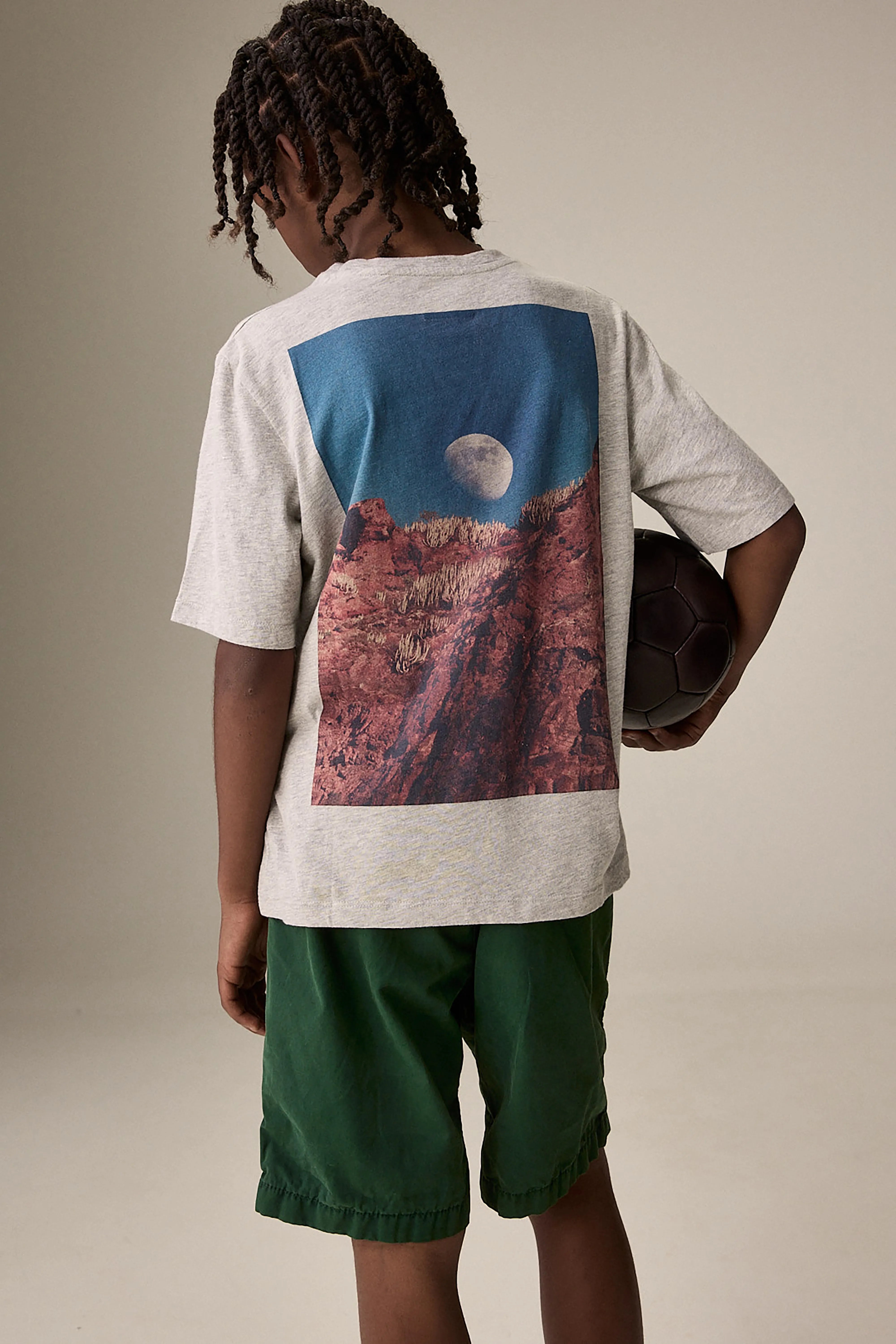 Kenny t-shirt met korte mouwen (261 / B / H. GREY)