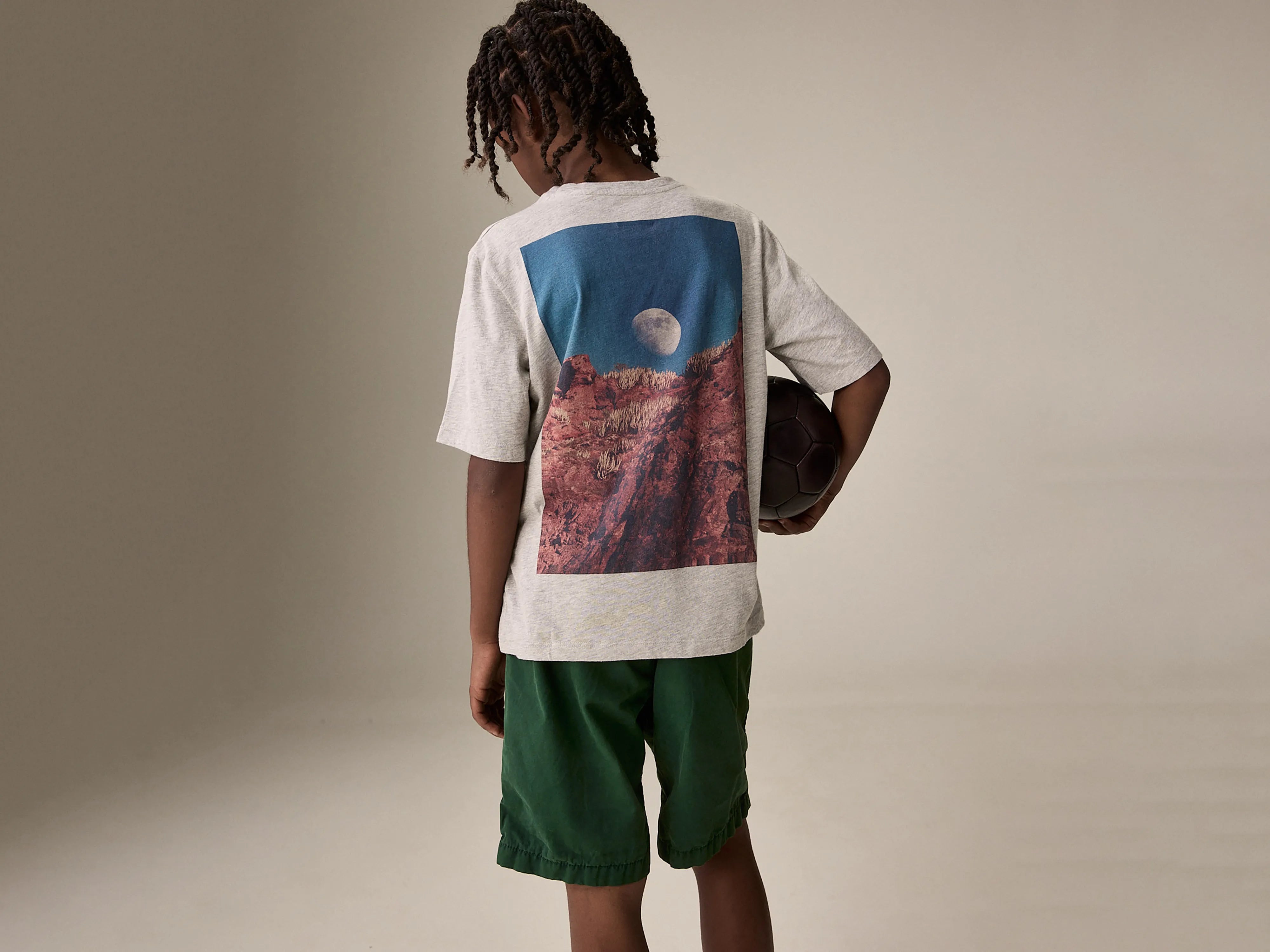 Kenny t-shirt met korte mouwen (261 / B / H. GREY)