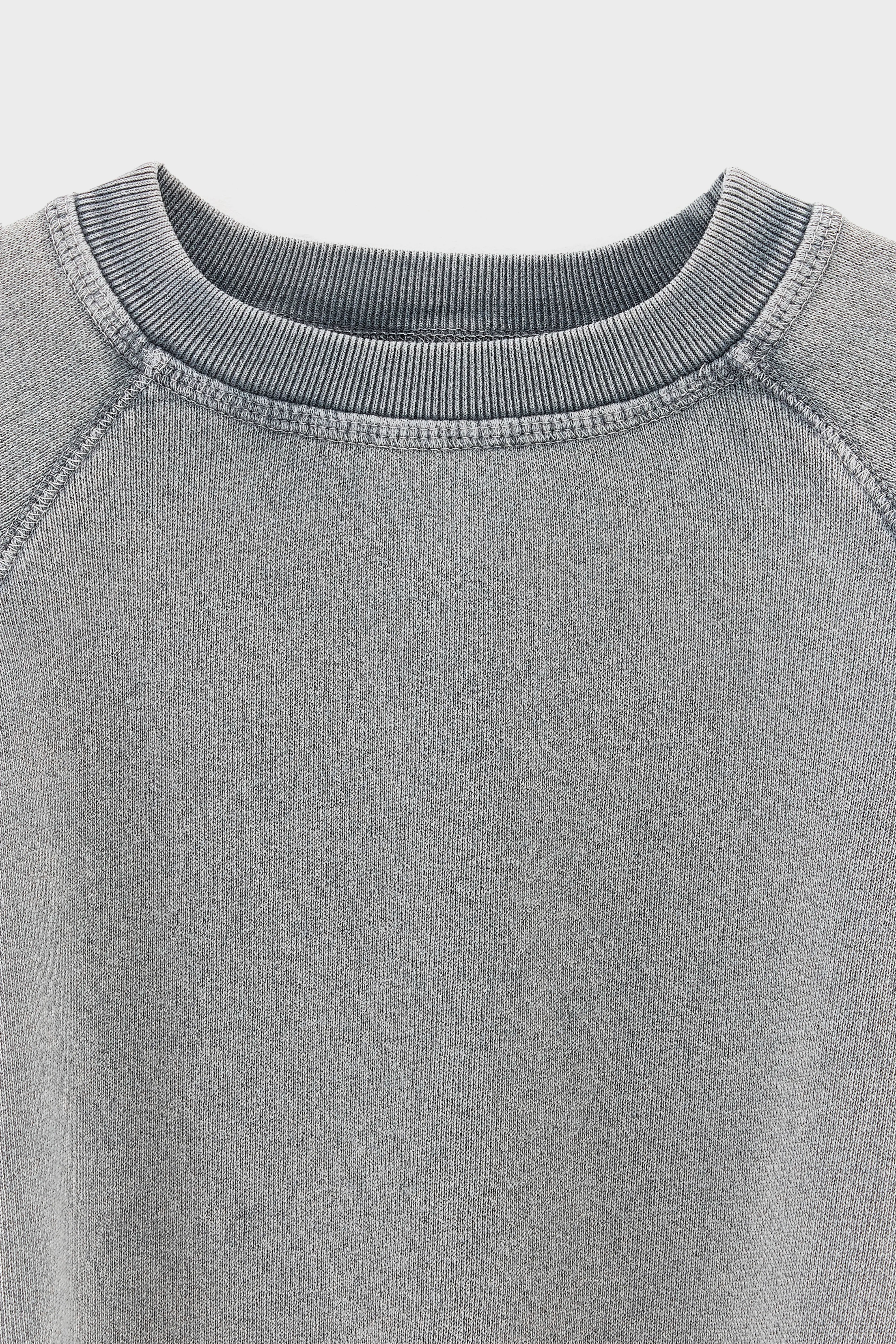 Fagolo sweatshirt met ronde hals (261 / B / BLACK SAND)
