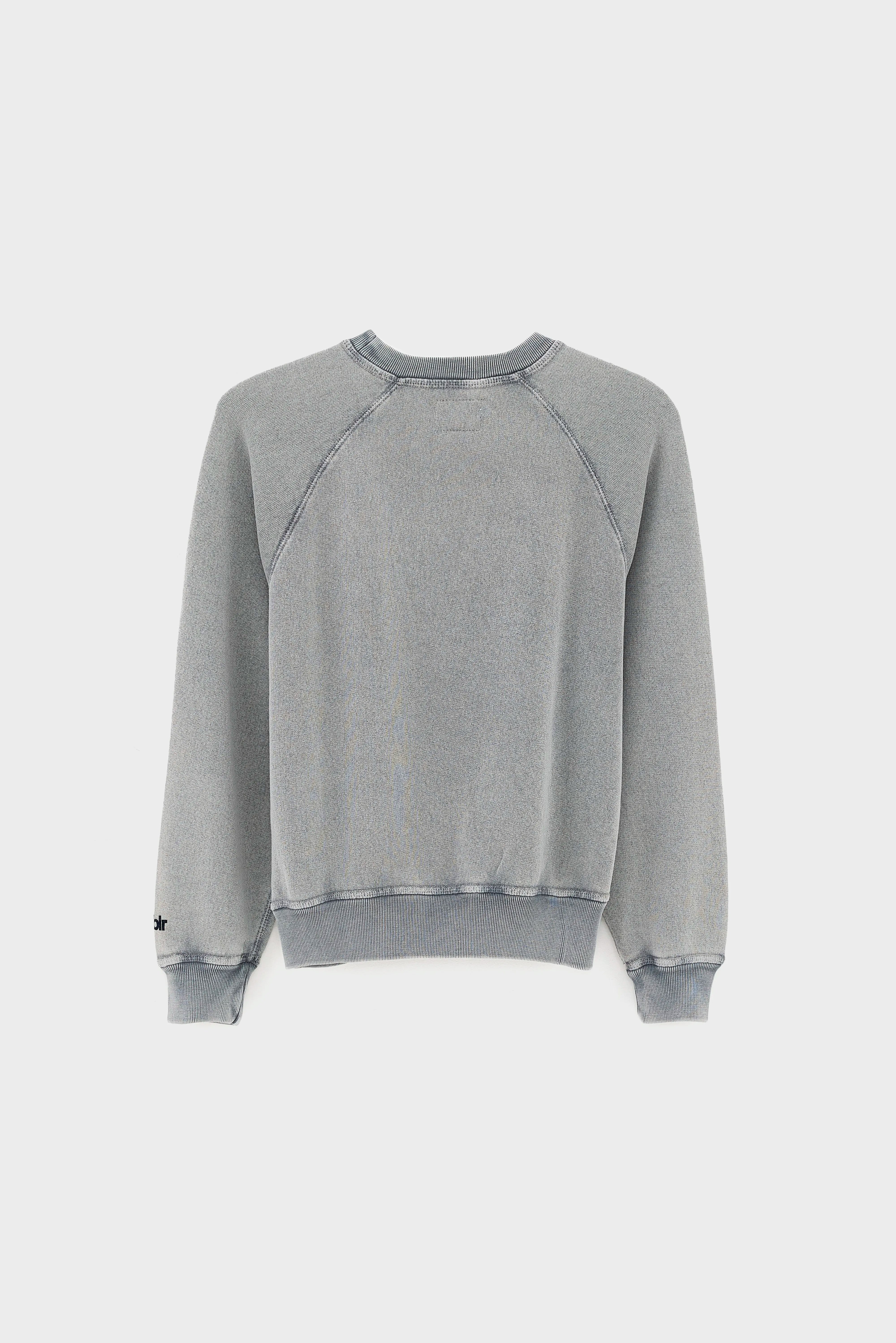 Fagolo sweatshirt met ronde hals (261 / B / BLACK SAND)
