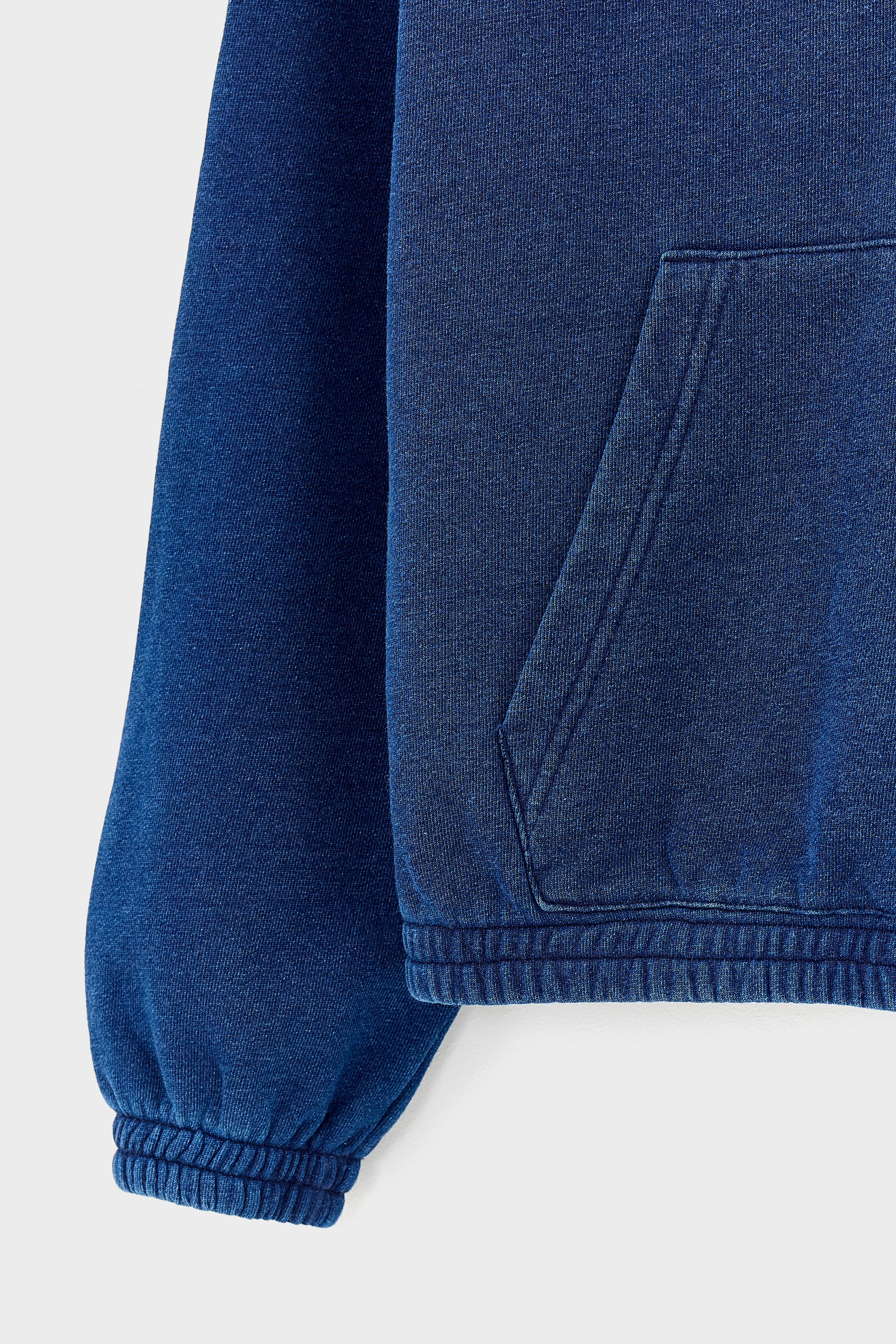 Fabril half-zipped sweatshirt (261 / B / INDIGO)