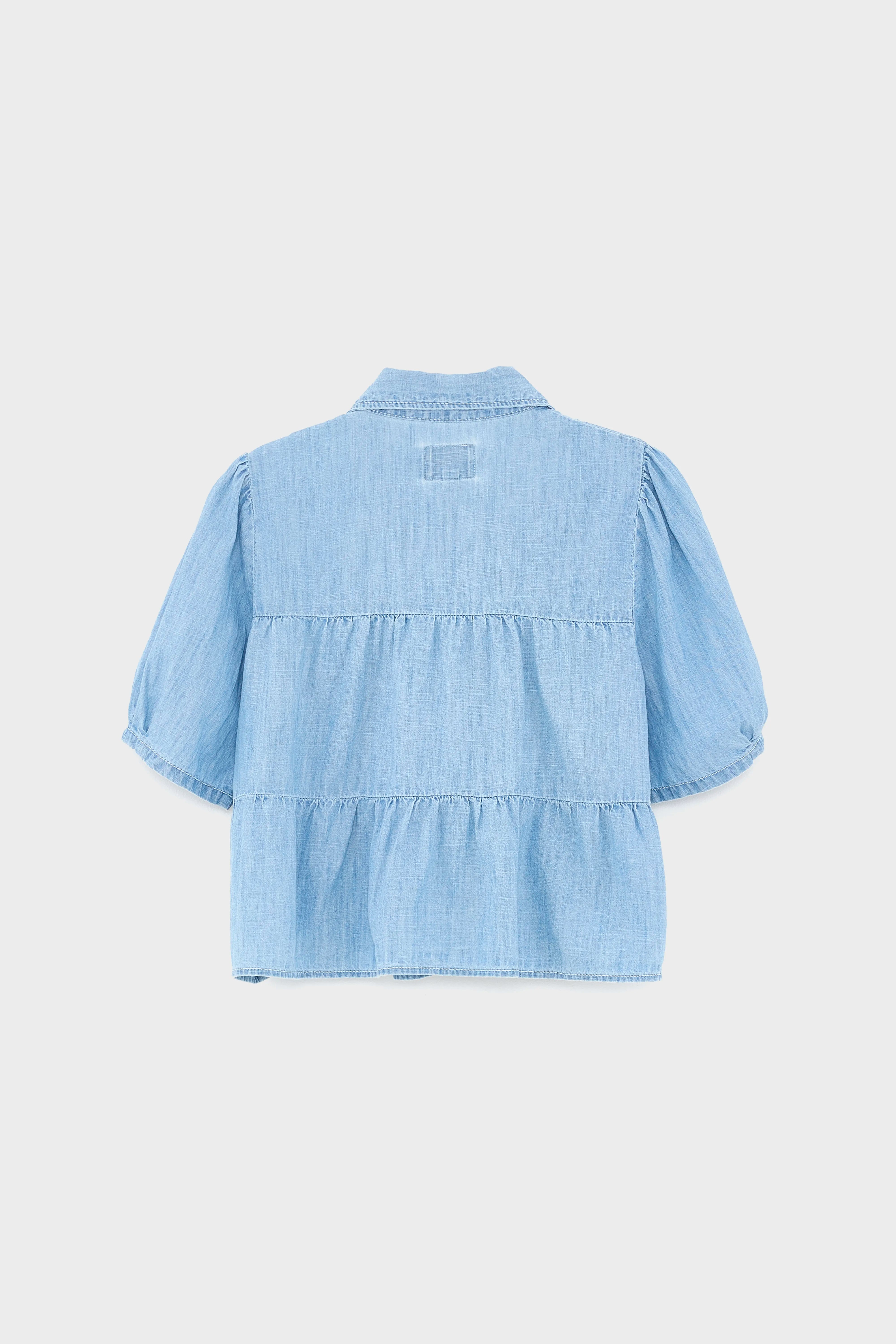 Helo denim hemd (261 / G / LT BLUE STONE)