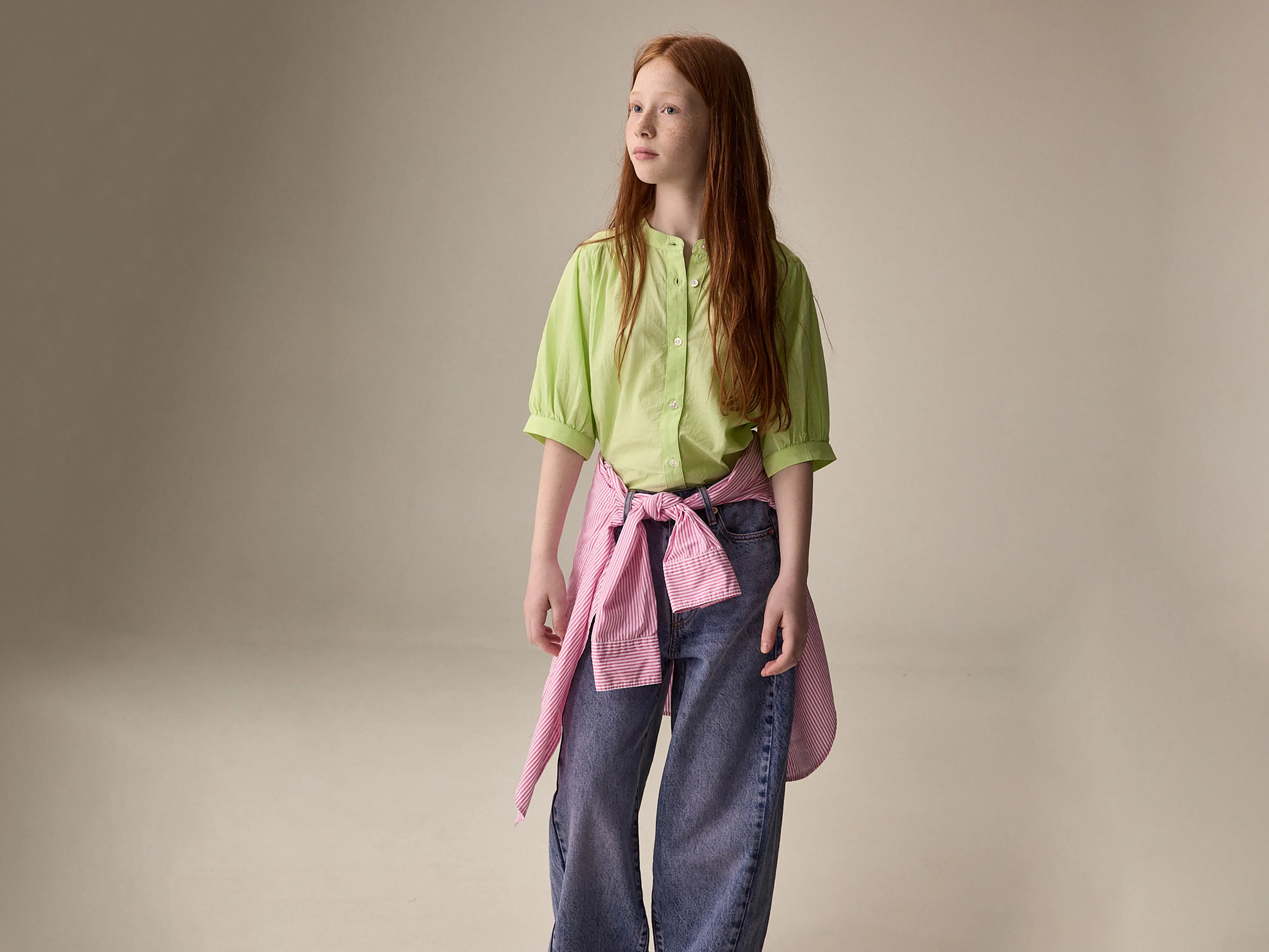 Hopsa blouse met korte mouwen (261 / G / PARADISE)