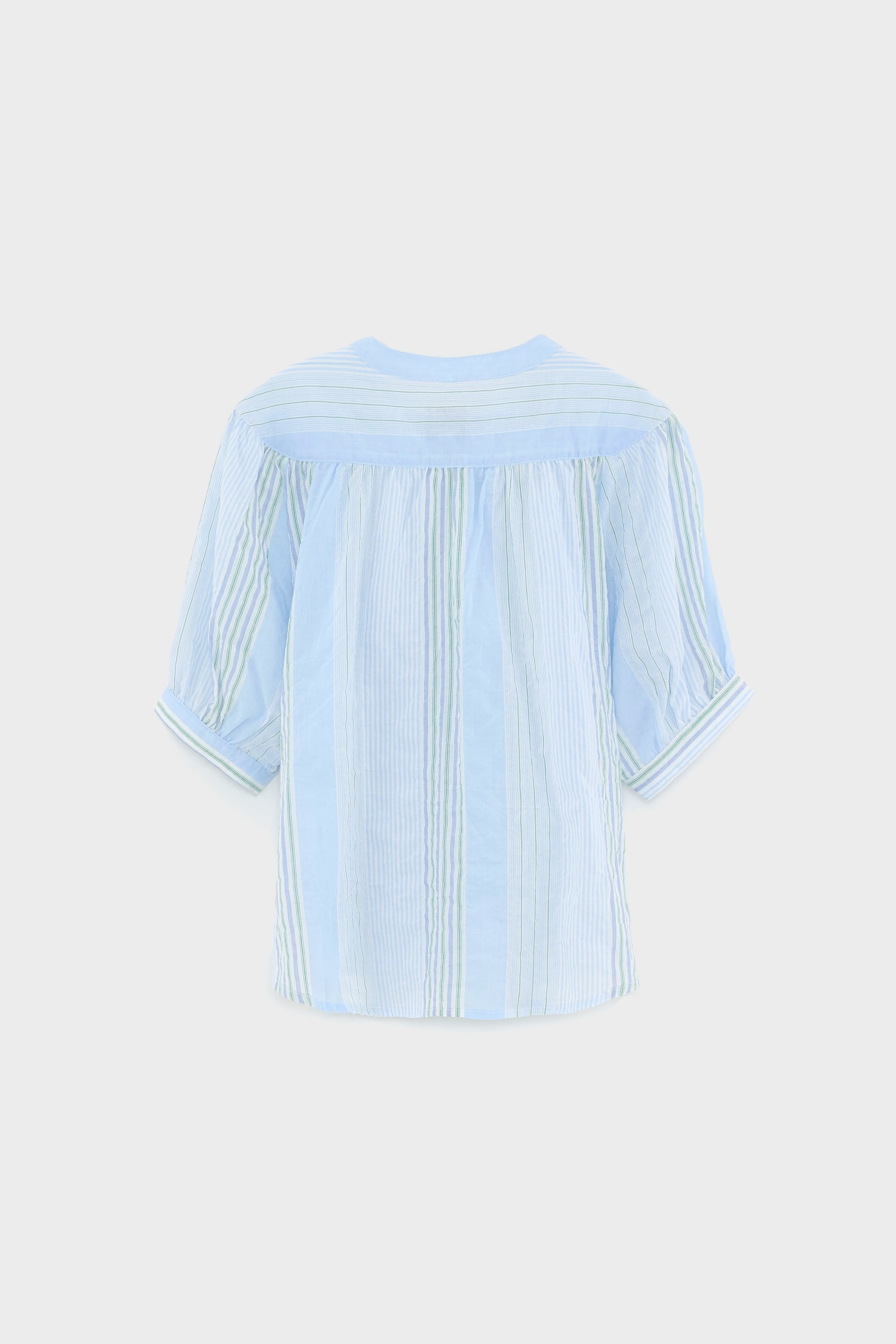 Hopsa blouse met korte mouwen (261 / G / STRIPE A)