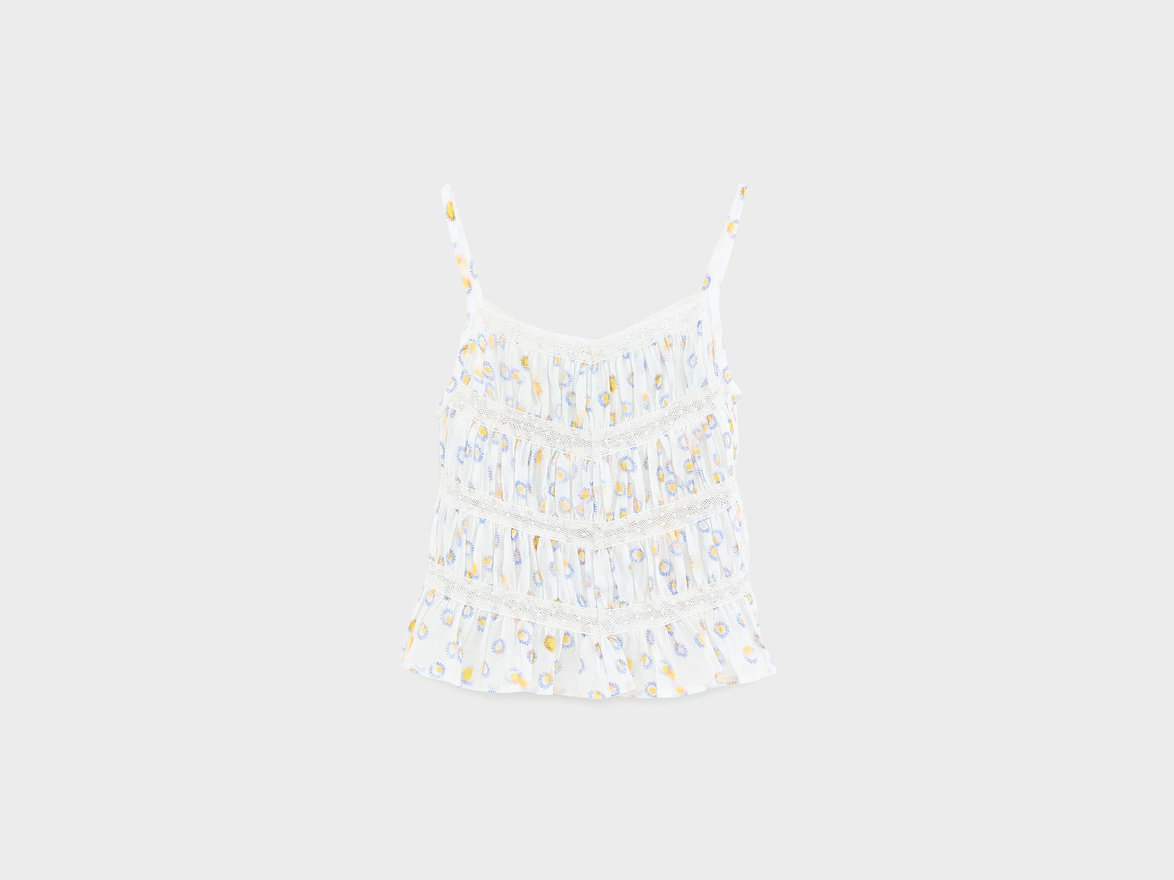 Haute mouwloze top (261 / G / COMBO A)