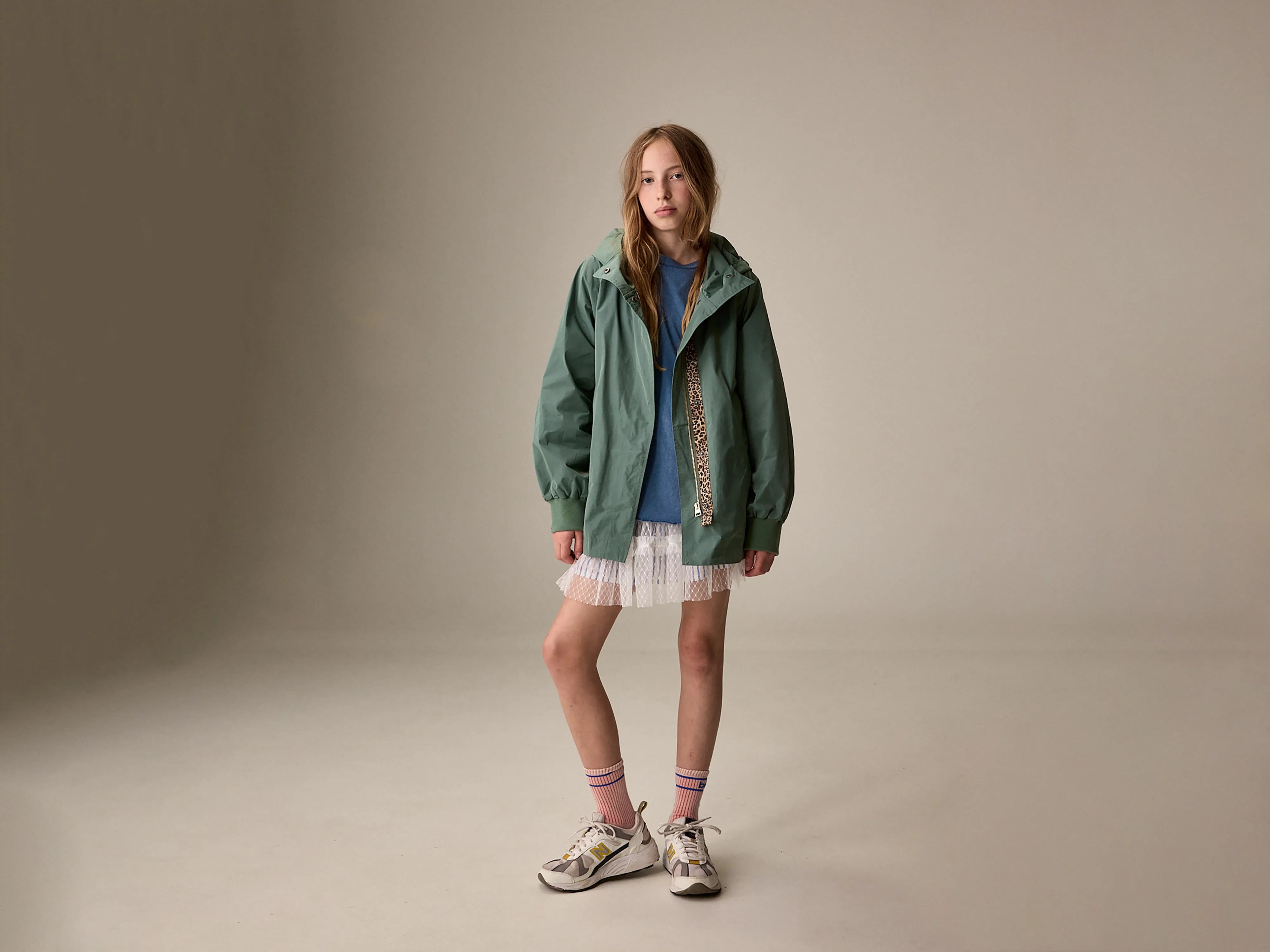 Parka à capuche Roover (261 / G / LIMESTONE)