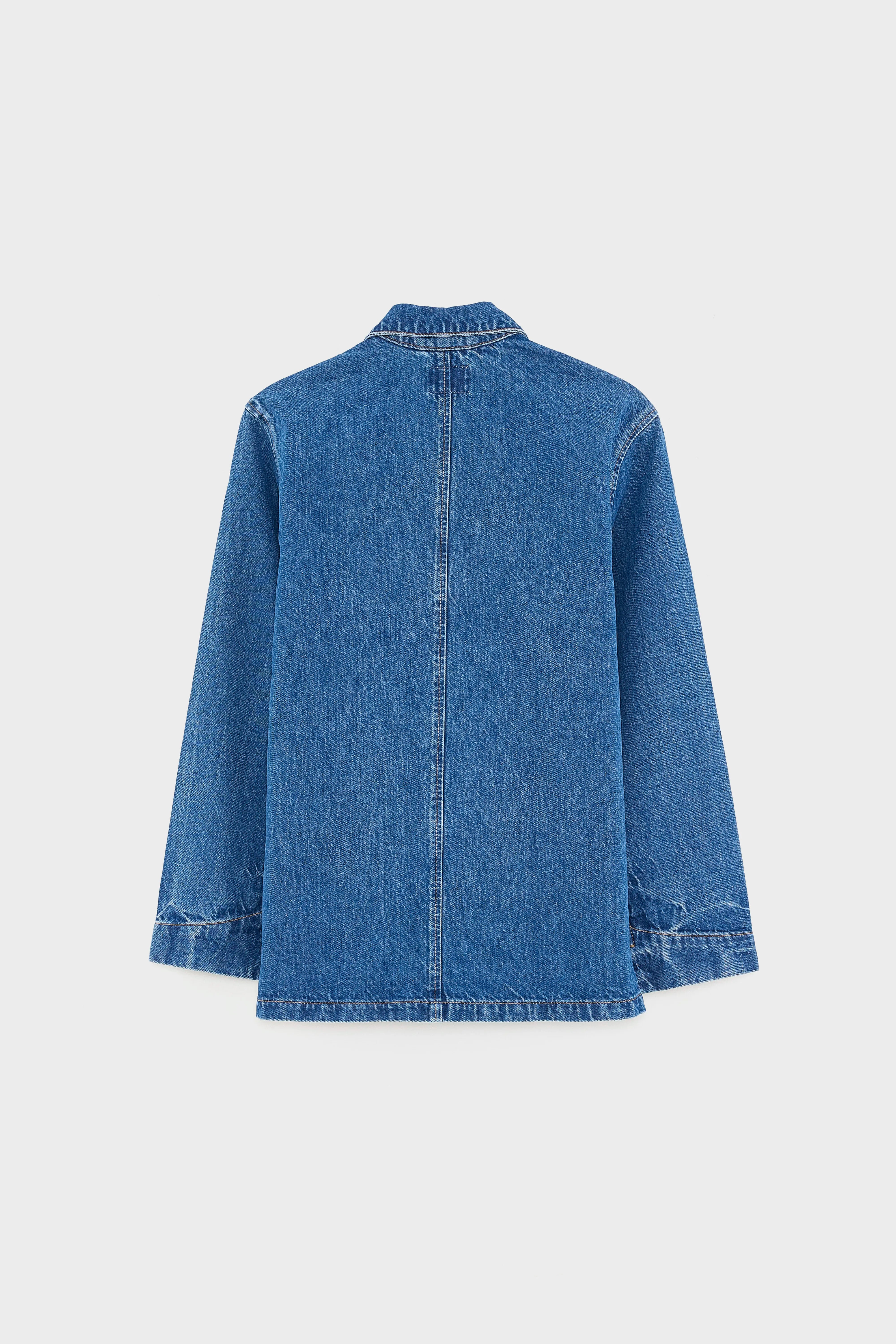 Veste en jean Wayapp (261 / B / MD BLUE MARBLE)