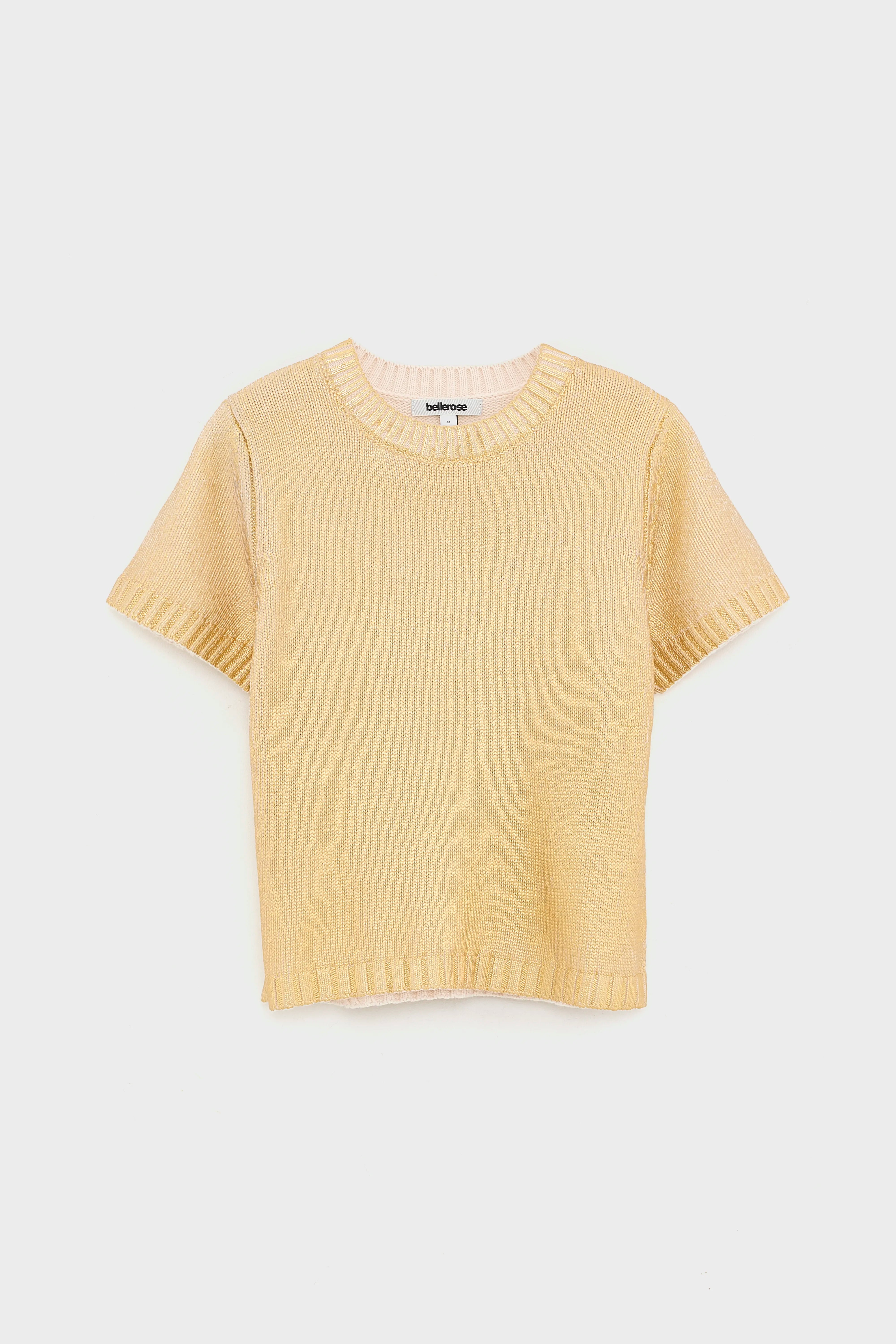 Arat trui met korte mouwen (261 / G / GOLD)