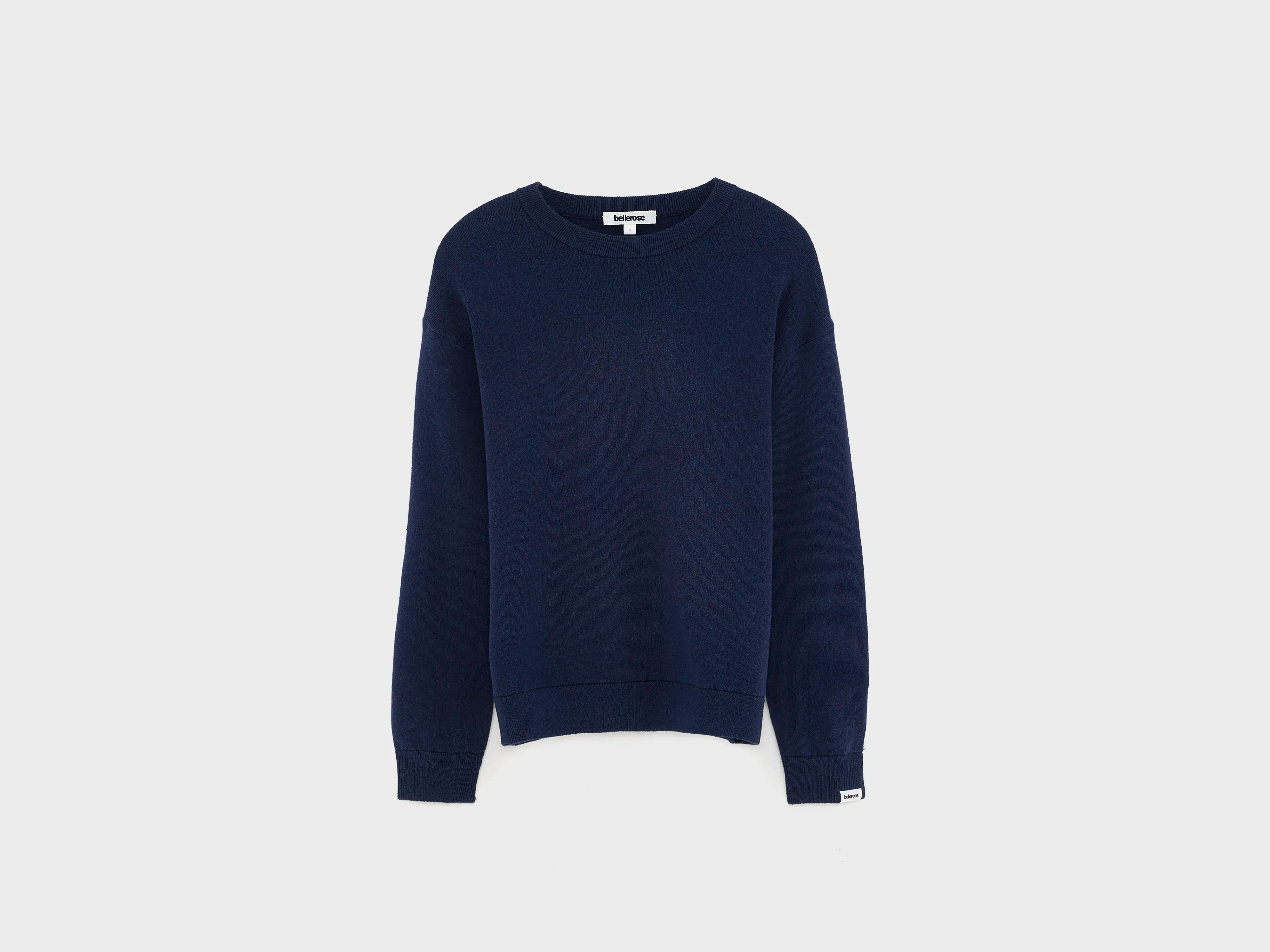 Angbo trui met ronde hals (261 / B / DARK NAVY)