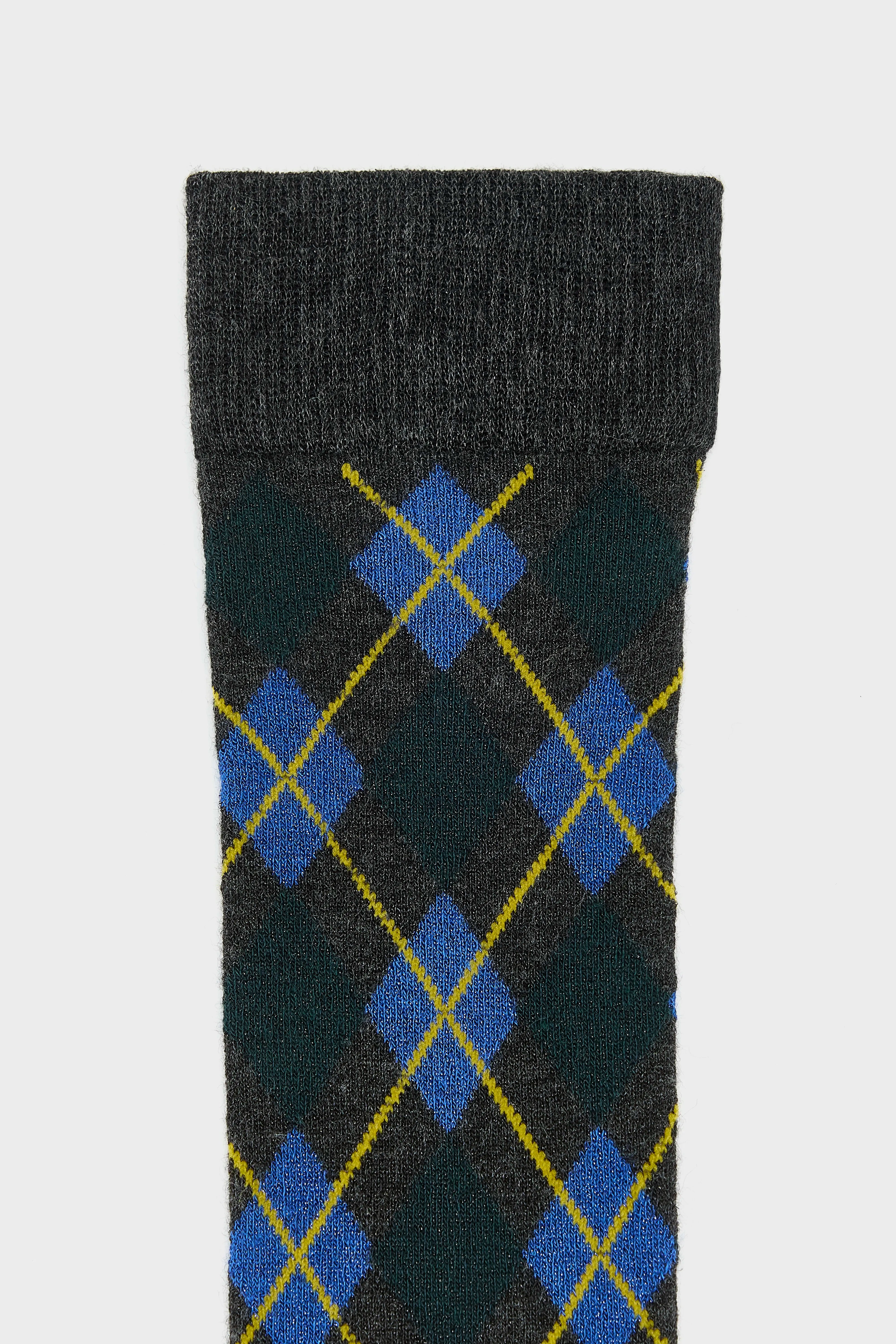 Bargy jacquard kniekousen (262 / G / ANTHRACITE)
