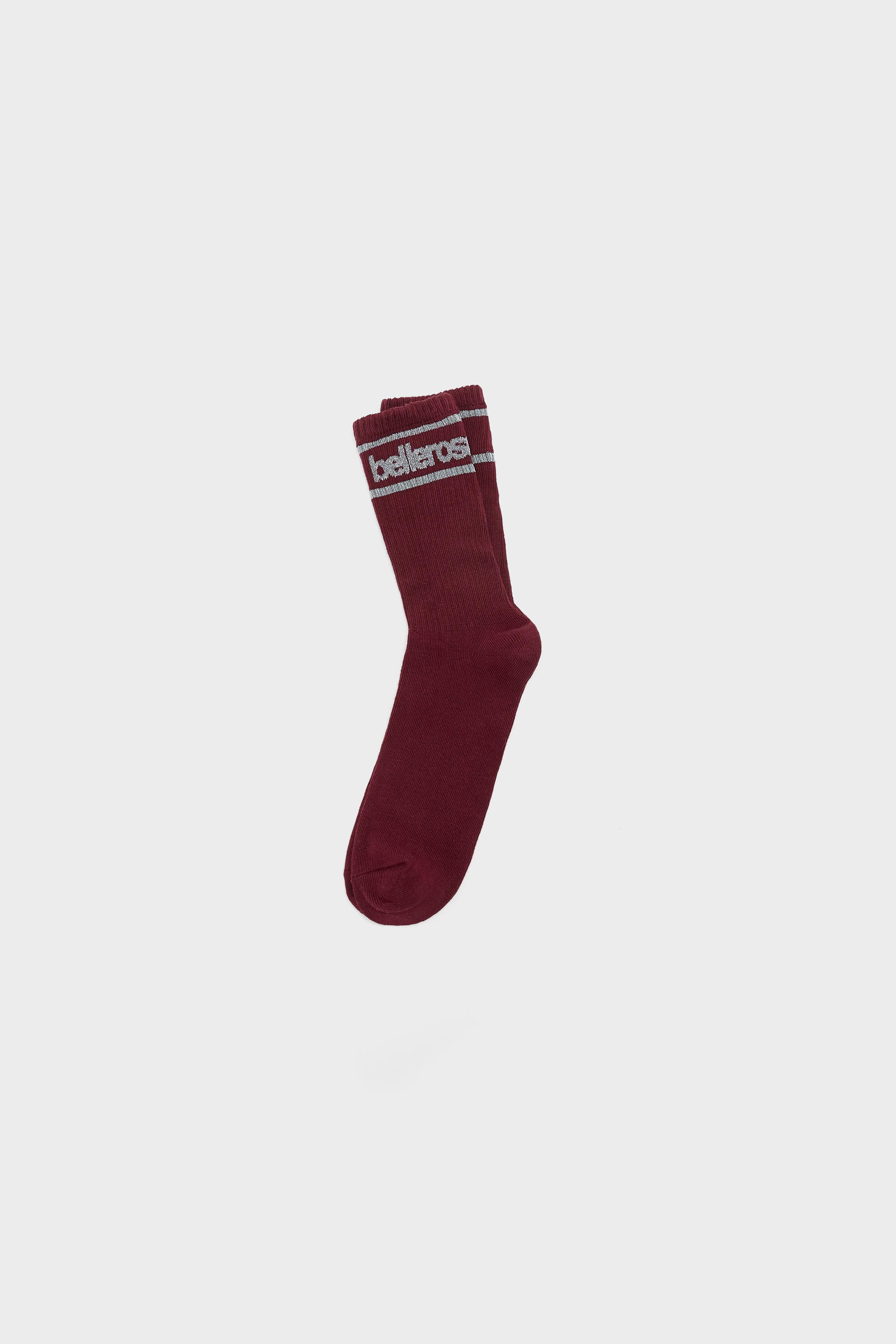 Vigix crew socks (262 / B / MALBEC)
