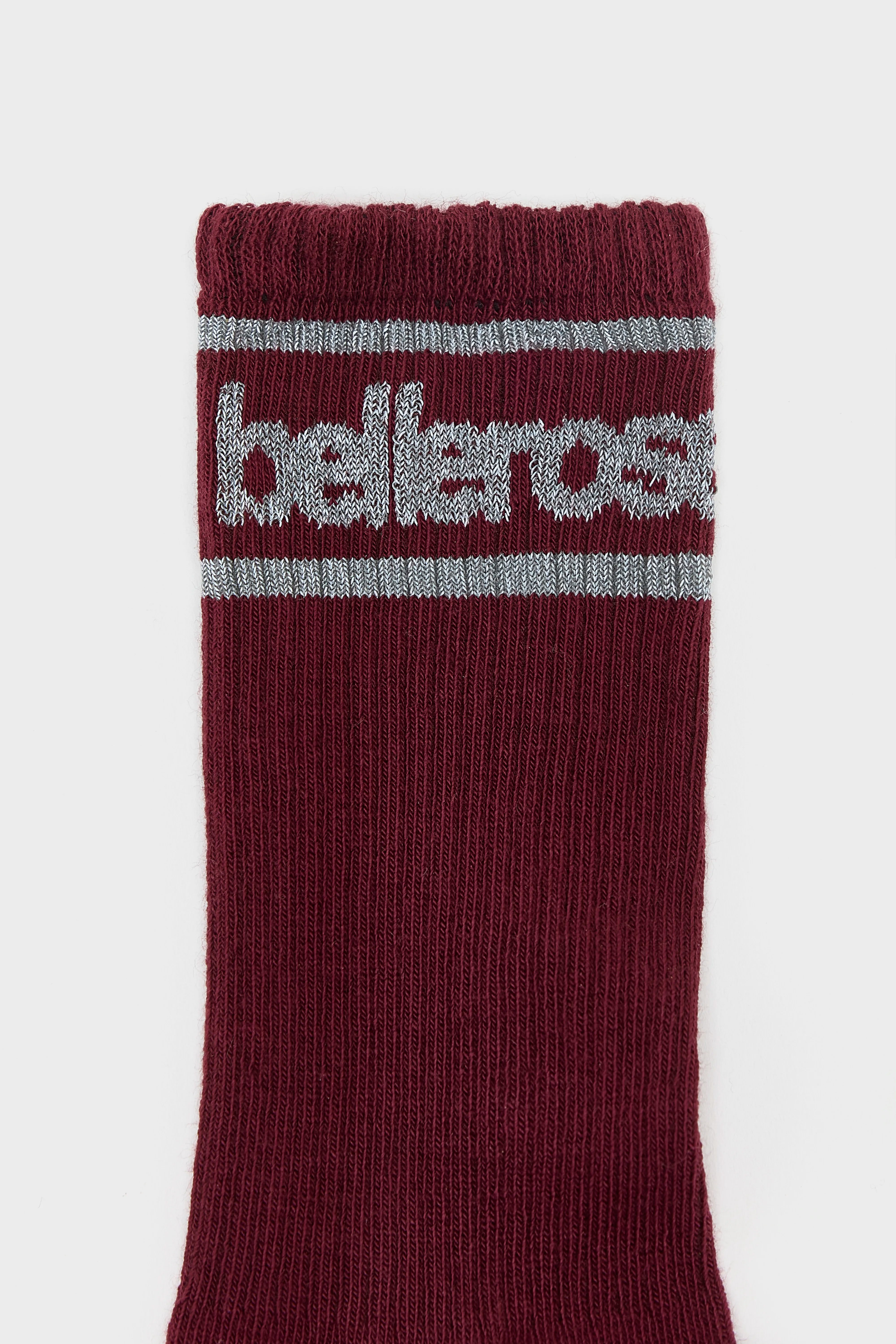 Chaussettes mi-mollet Vigix (262 / B / MALBEC)