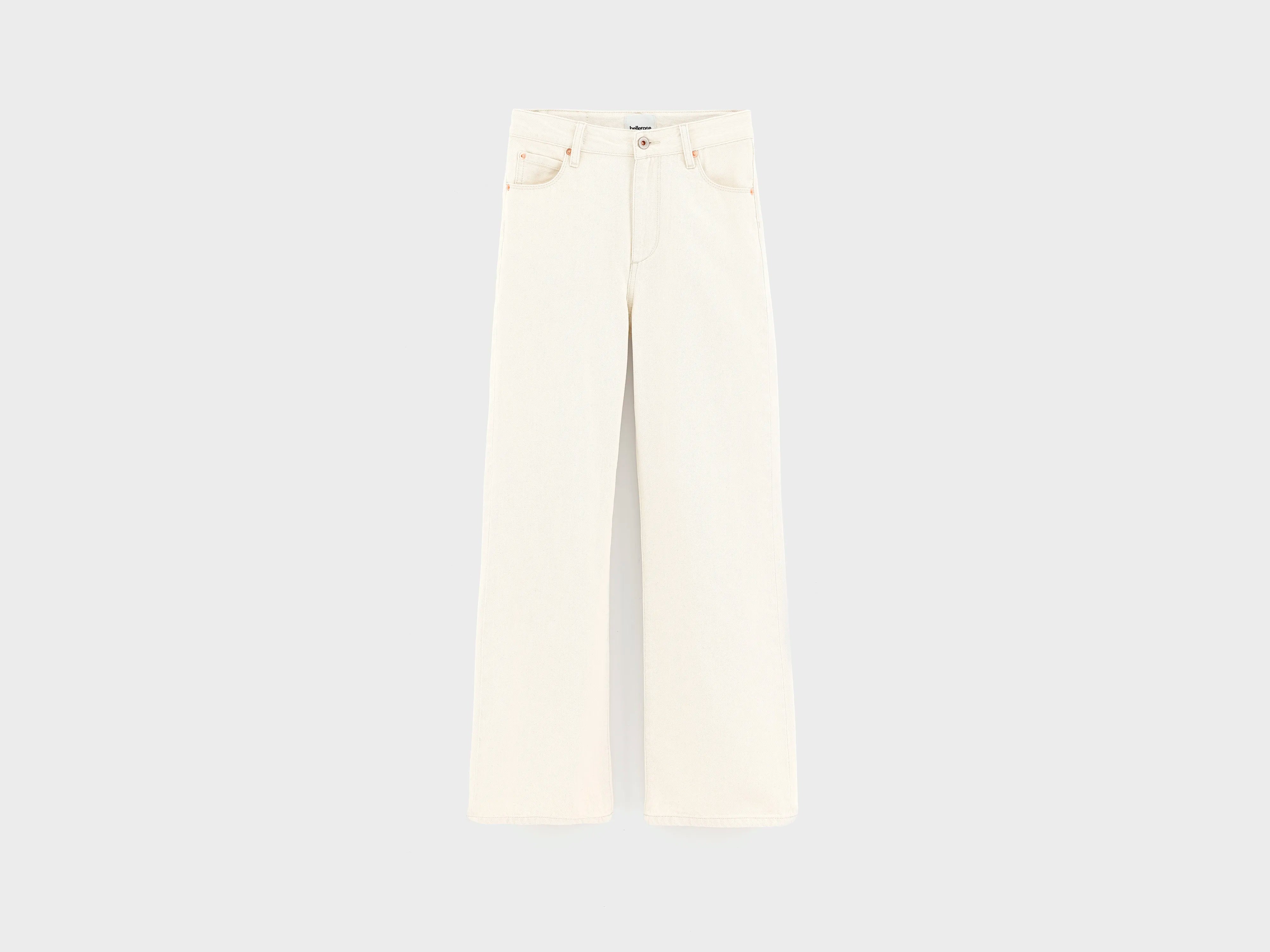 Jean évasé Popies (262 / G / WHITE)