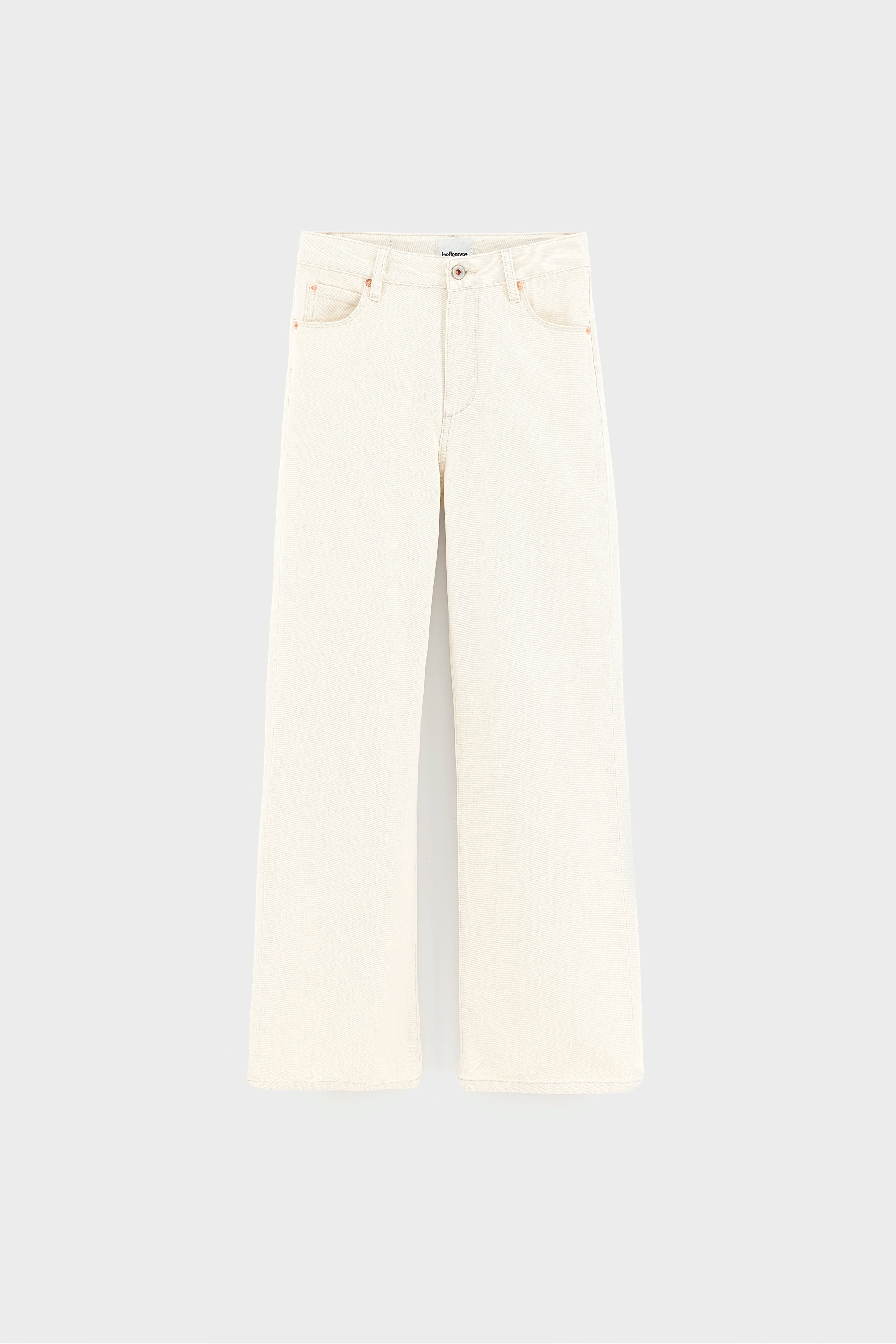 Jean évasé Popies (262 / G / WHITE)