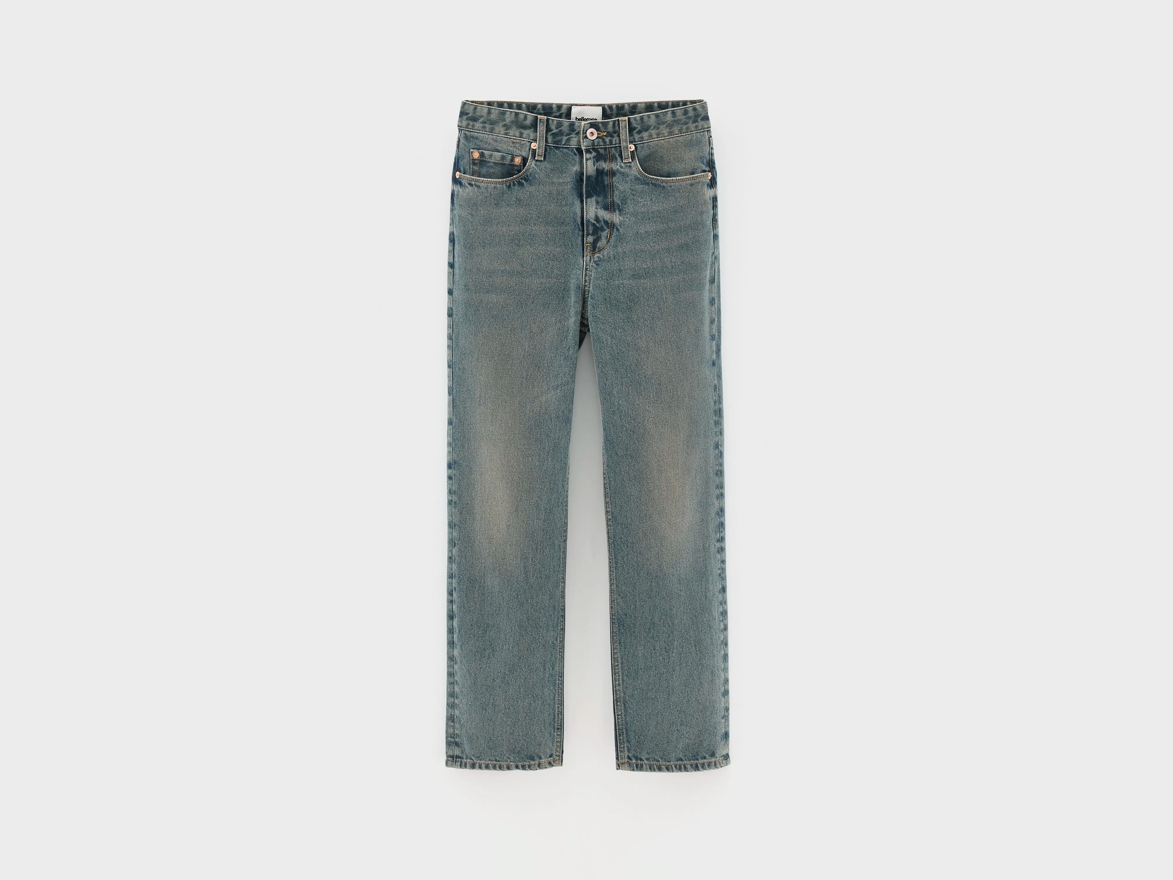Peters wide jeans (262 / B / DUSTY USED BLUE)