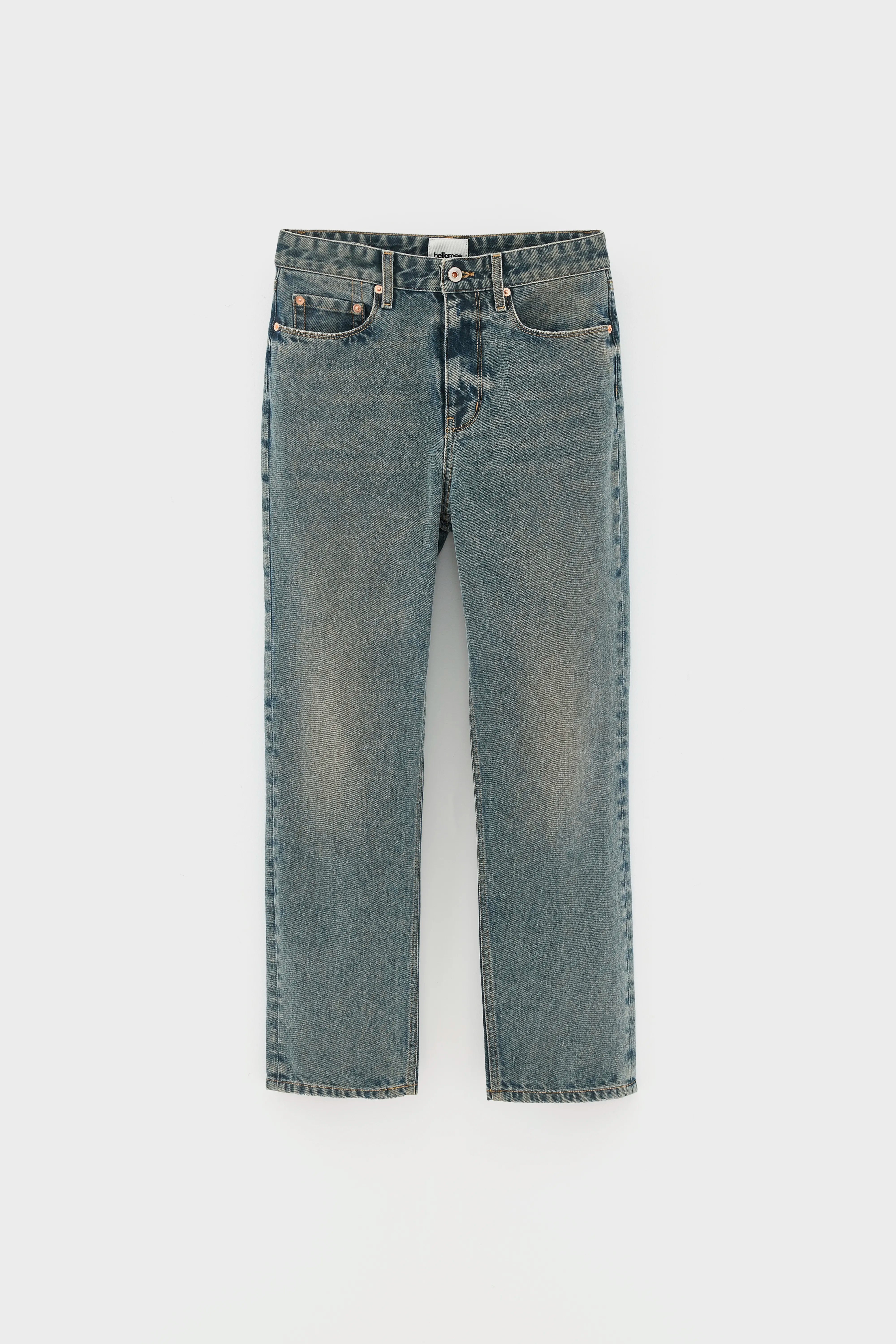 Peters wide jeans (262 / B / DUSTY USED BLUE)