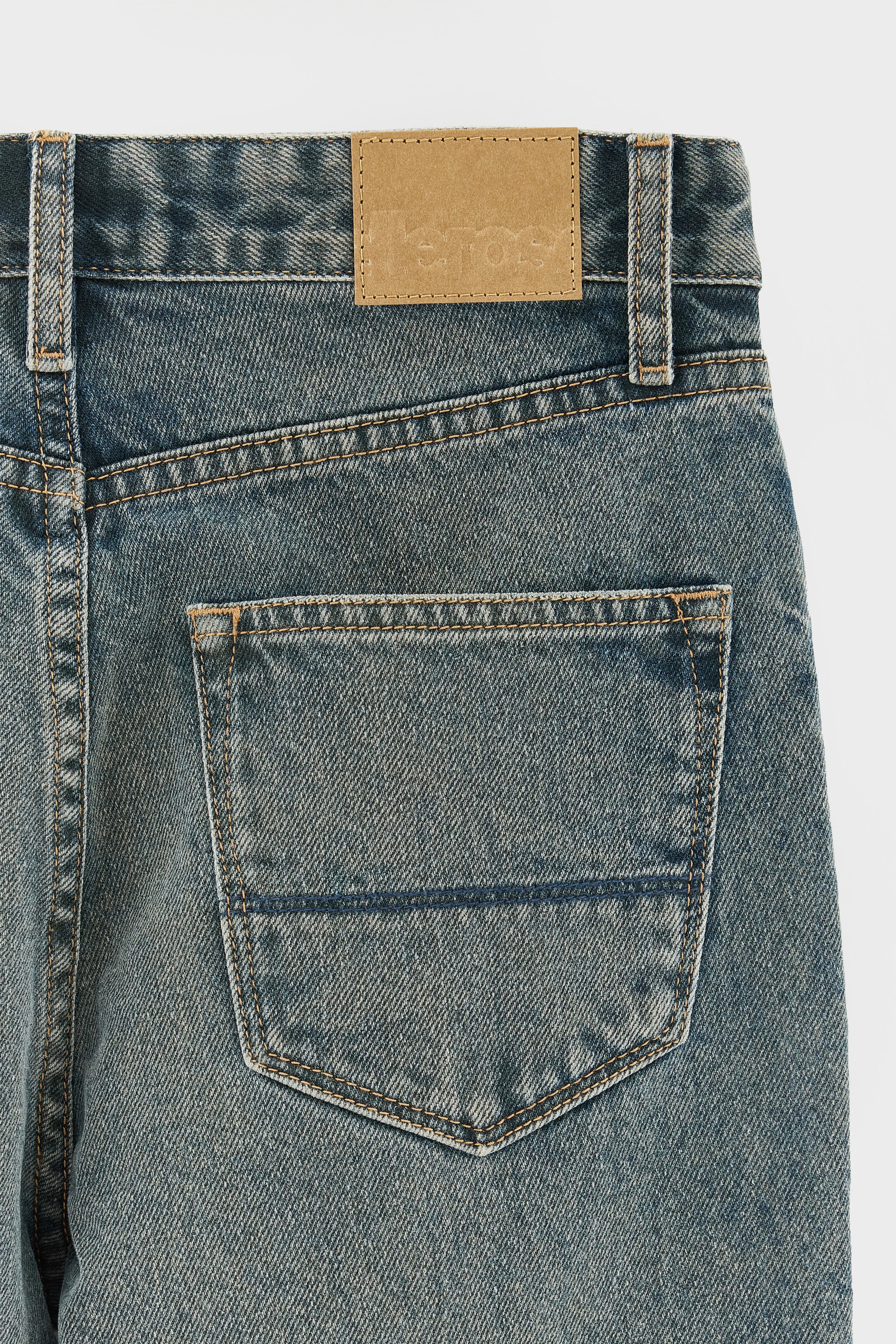 Peters wide jeans (262 / B / DUSTY USED BLUE)