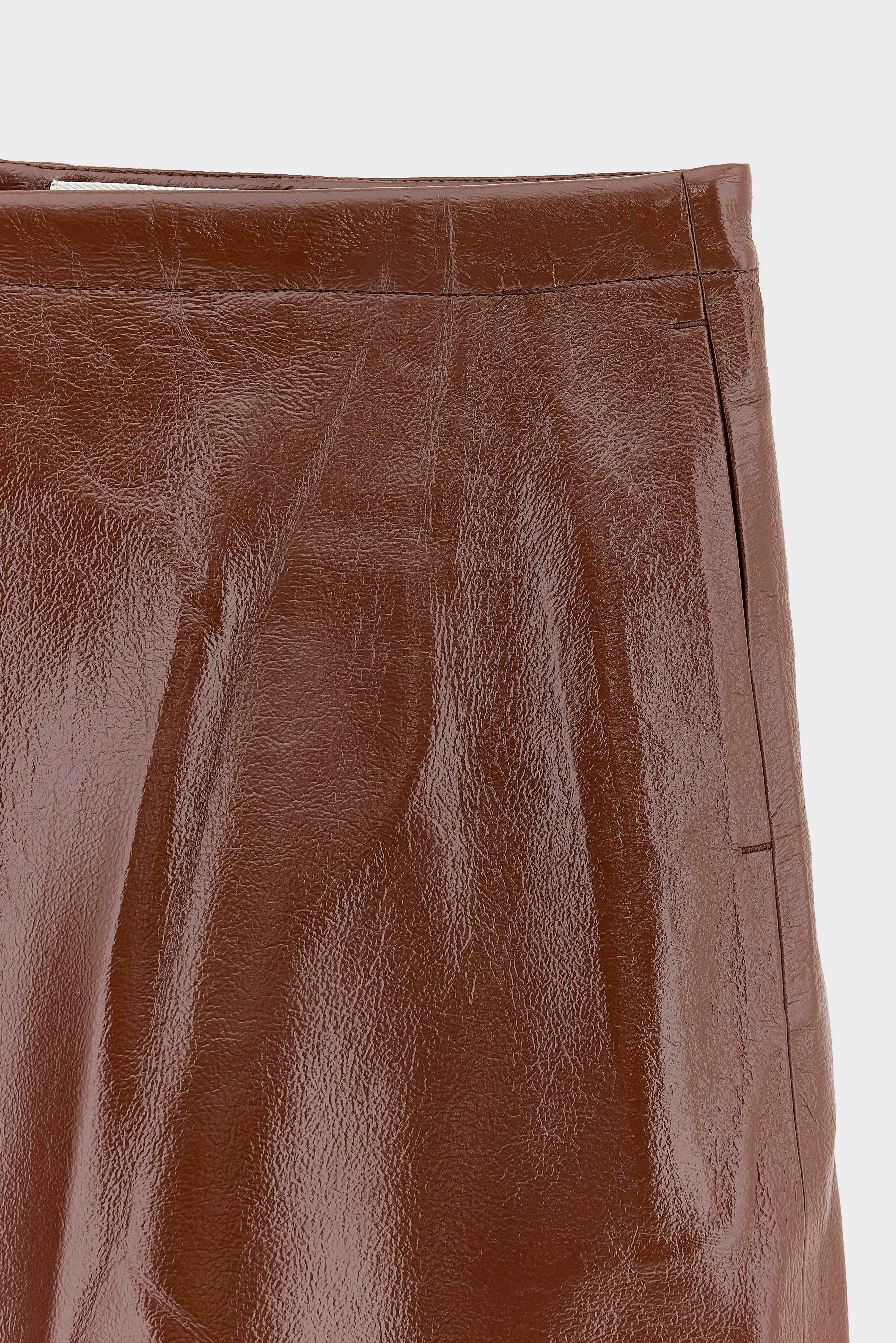 Parise mini skirt (262 / G / COFFEE)