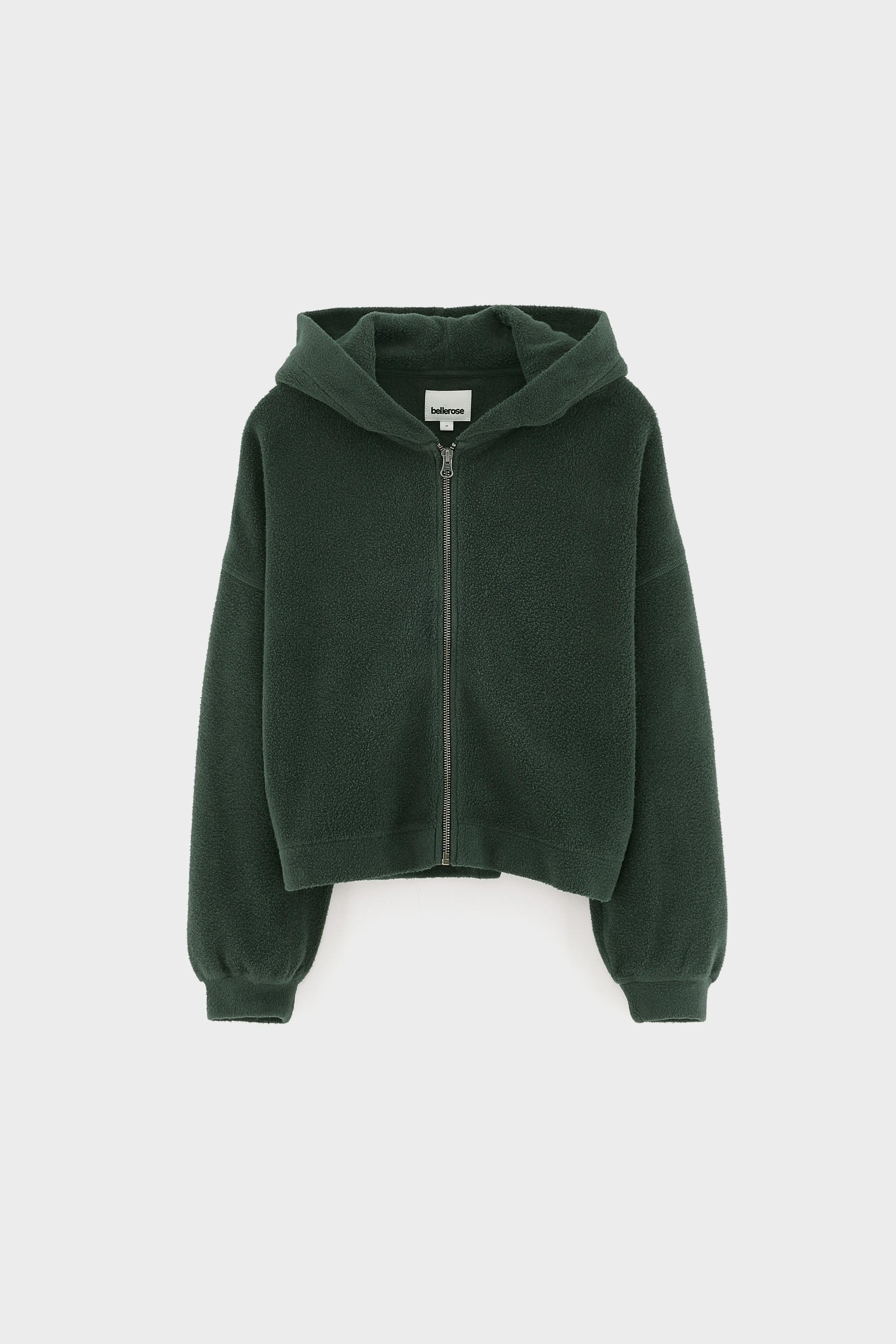 Fleyas zip-up hoodie (262 / G / JET SET)