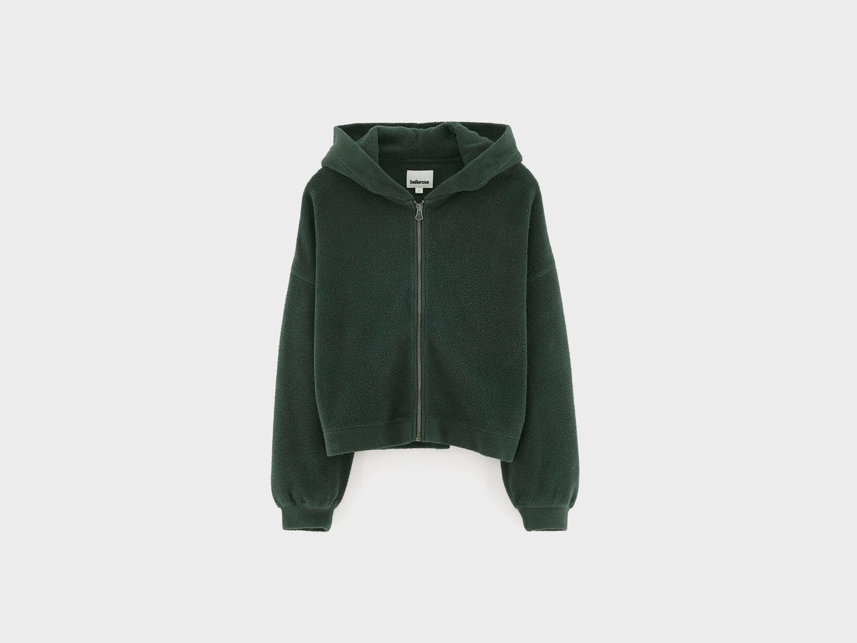 Fleyas zip-up hoodie (262 / G / JET SET)