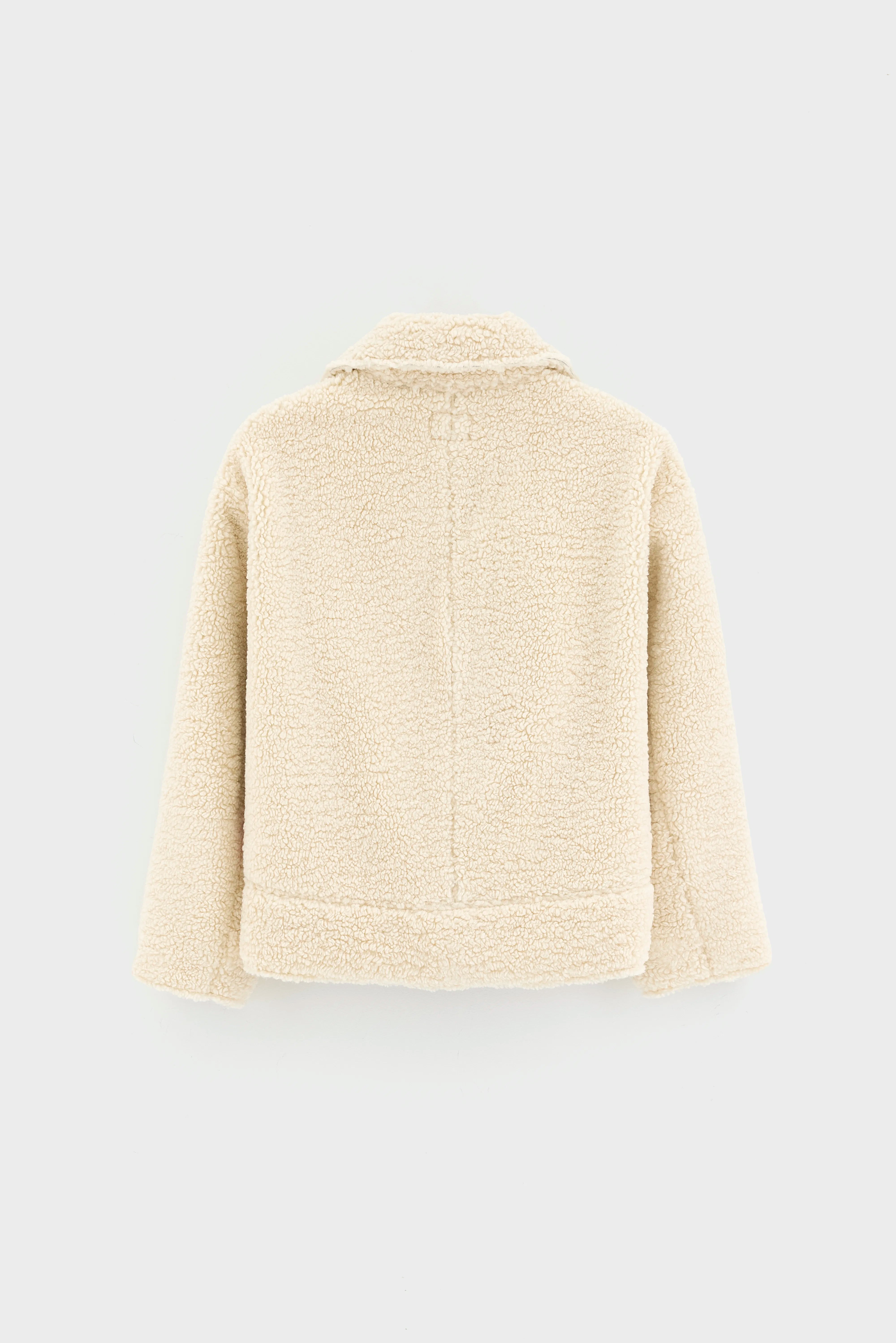 Jenny teddy jacket (262 / G / ECRU)