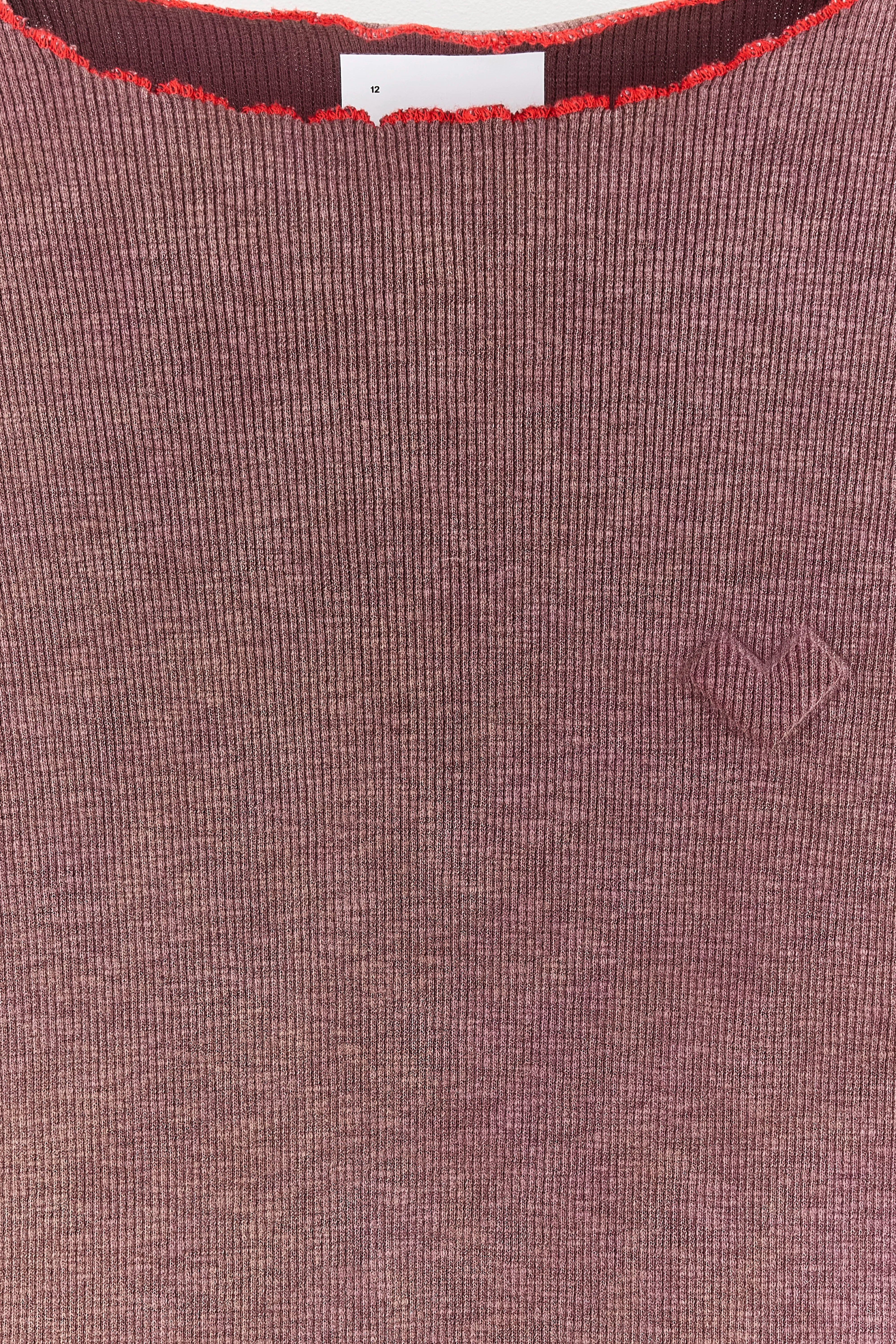 Fibu long-sleeve t-shirt (262 / G / WINE)