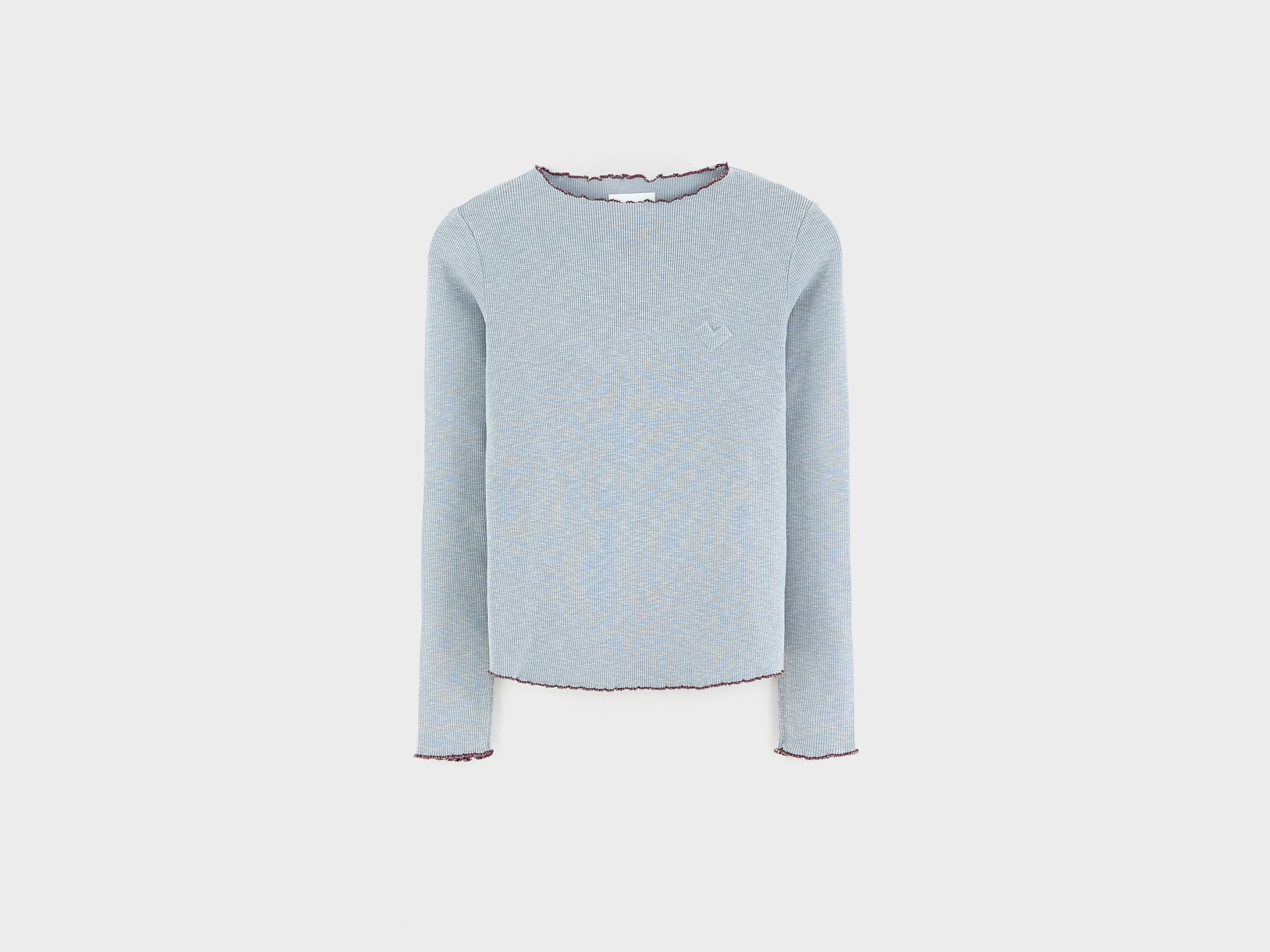 Fibu t-shirt met lange mouwen (262 / G / FLOCON)