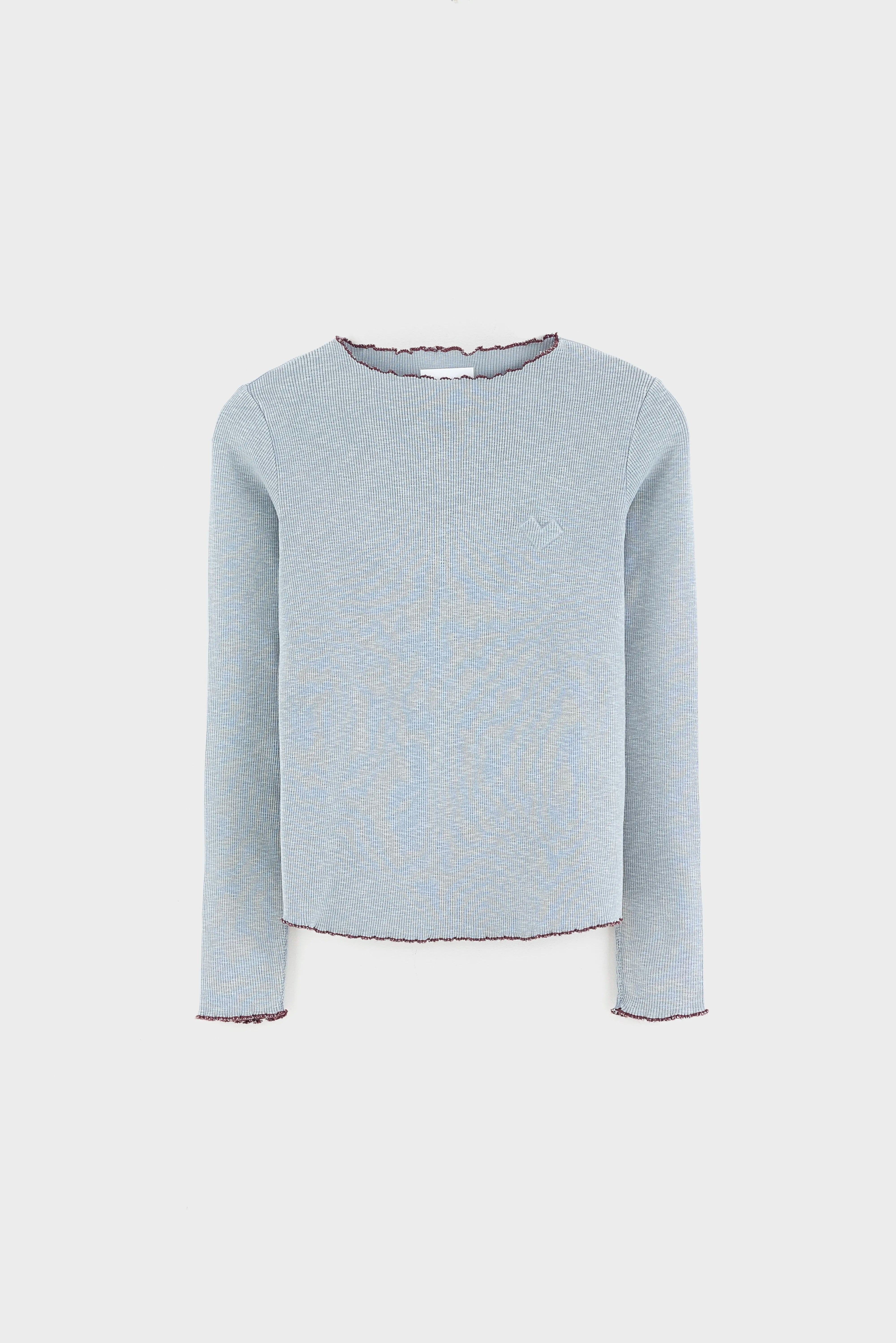 Fibu t-shirt met lange mouwen (262 / G / FLOCON)