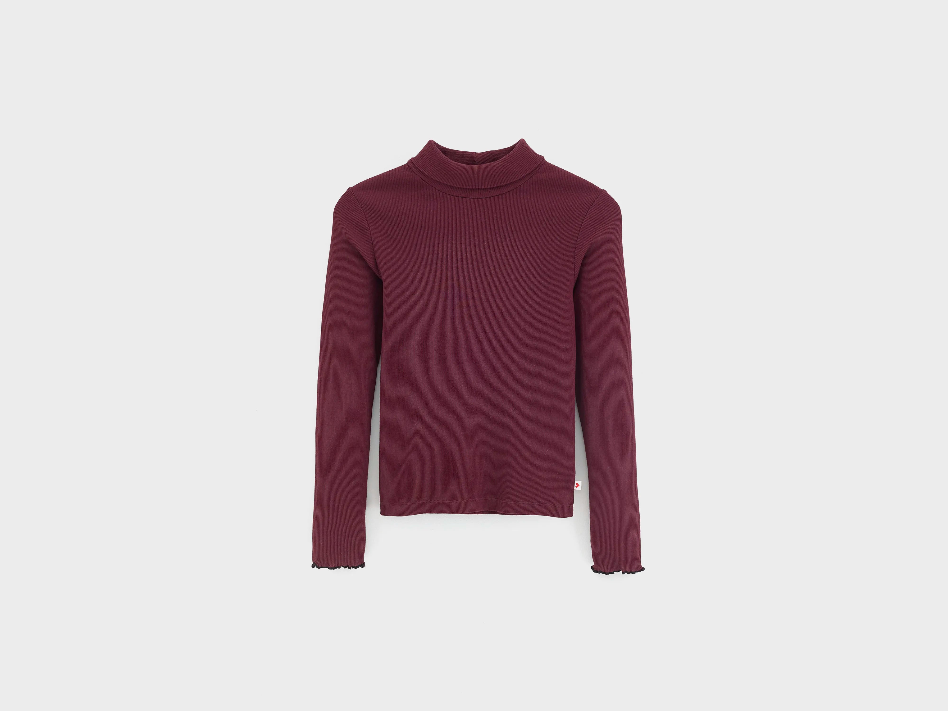 Velfie long-sleeve t-shirt (262 / G / WINE)