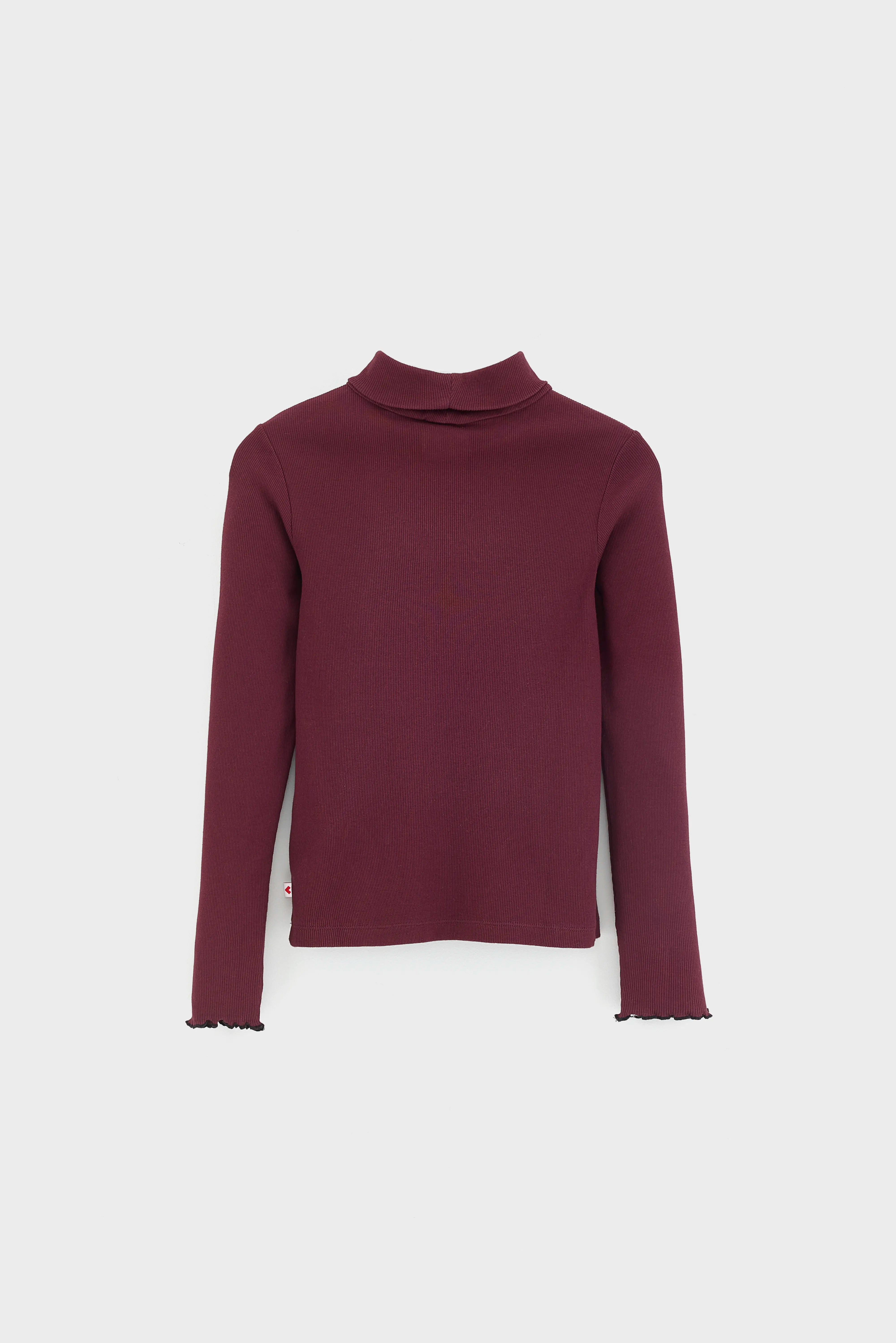Velfie long-sleeve t-shirt (262 / G / WINE)