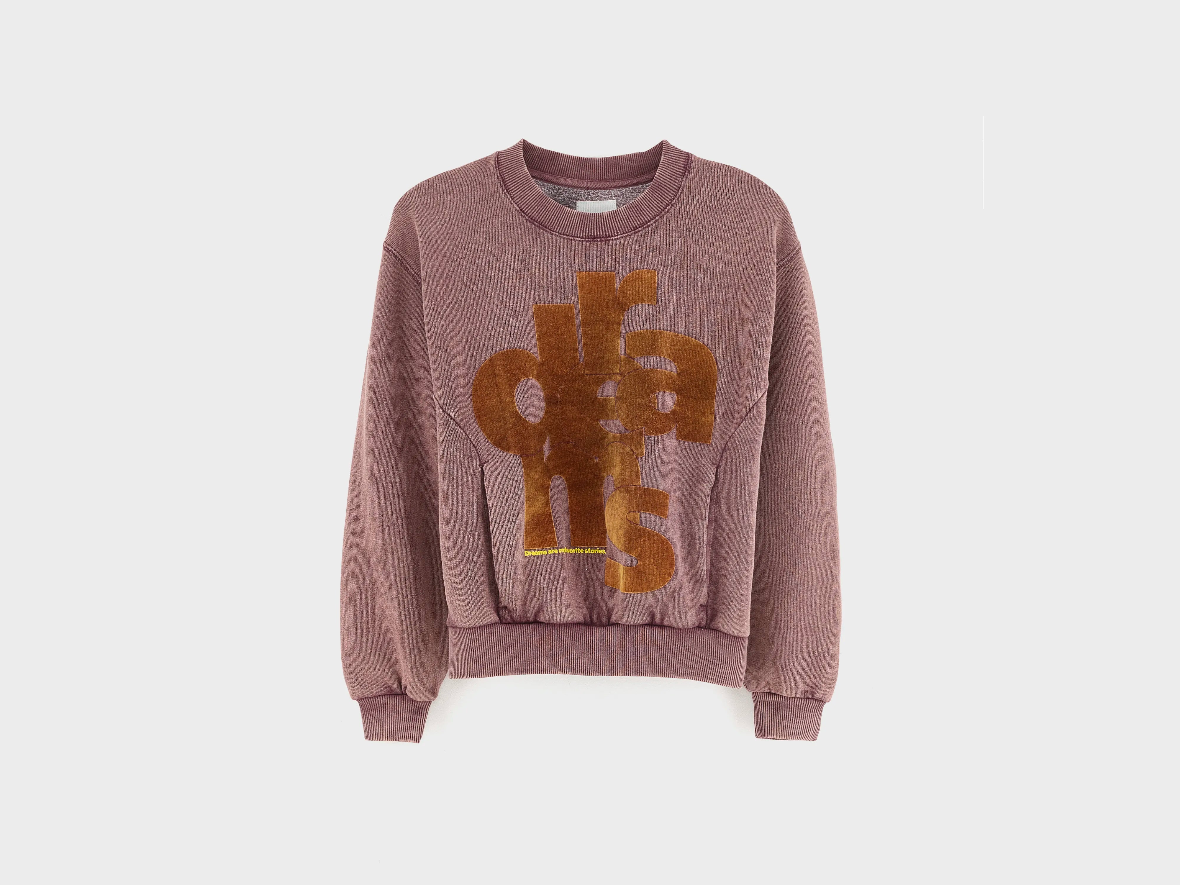 Fadopo crewneck sweatshirt (262 / G / WINE)