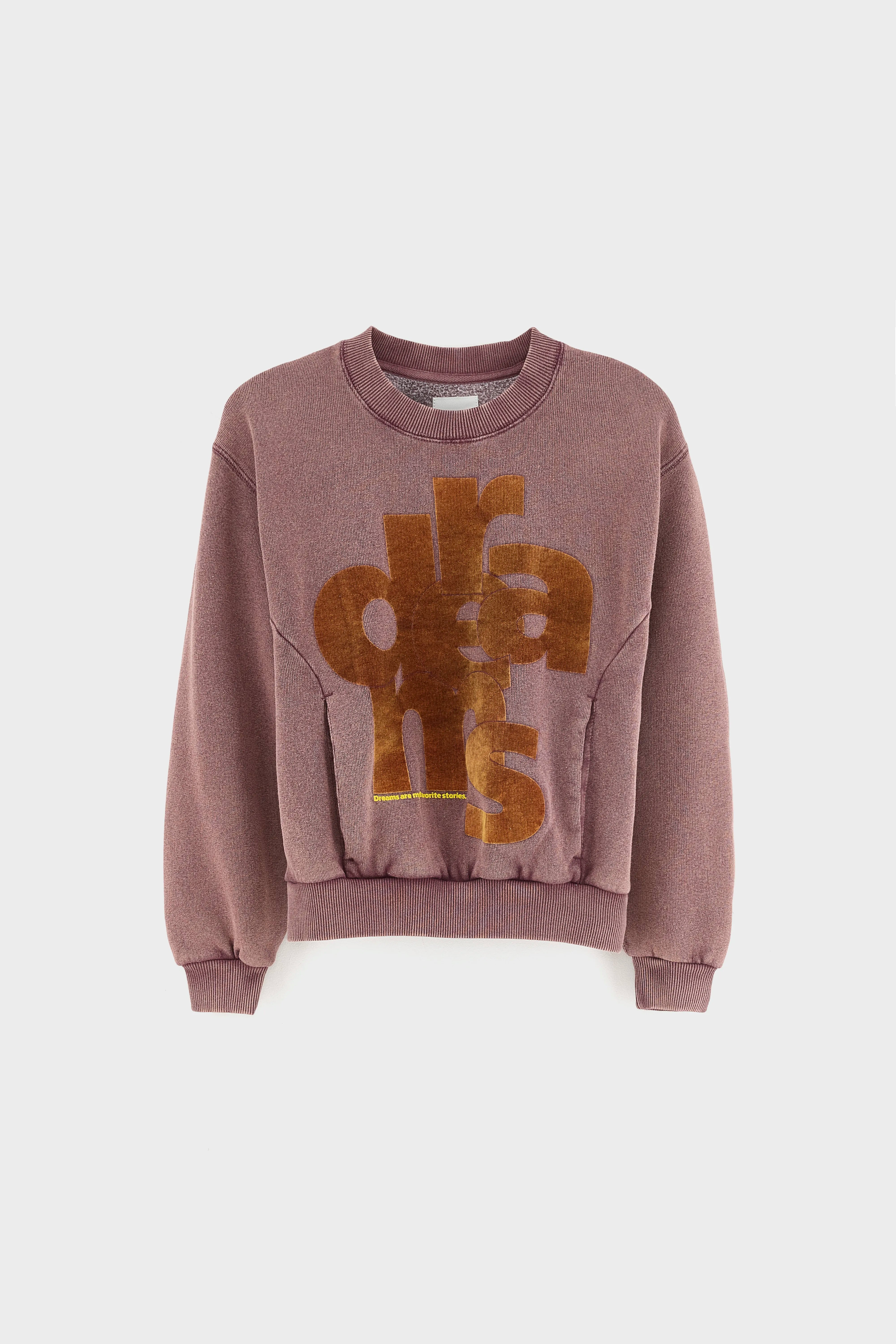 Fadopo crewneck sweatshirt (262 / G / WINE)