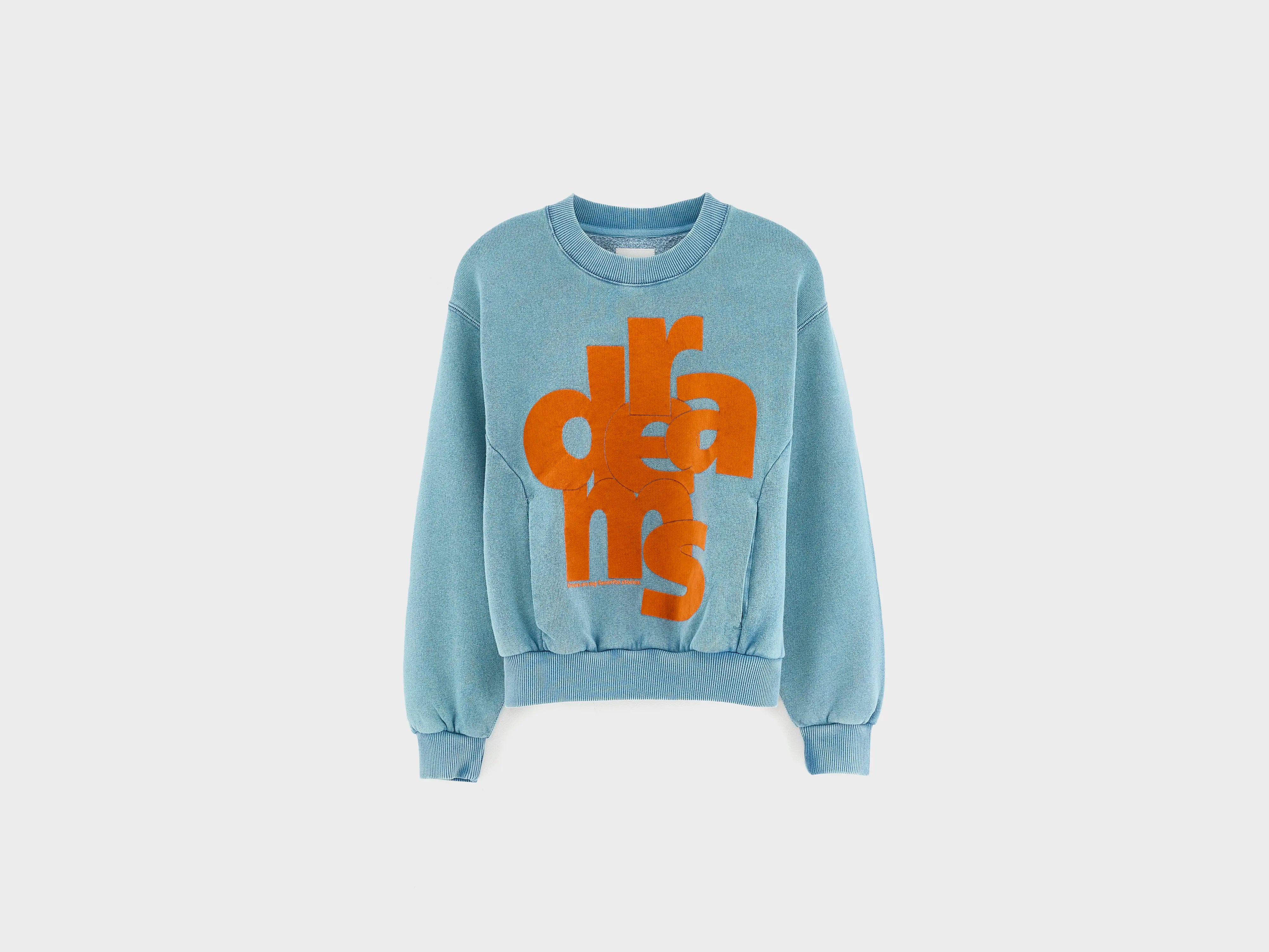 Fadopo crewneck sweatshirt (262 / G / BLUE EYES)