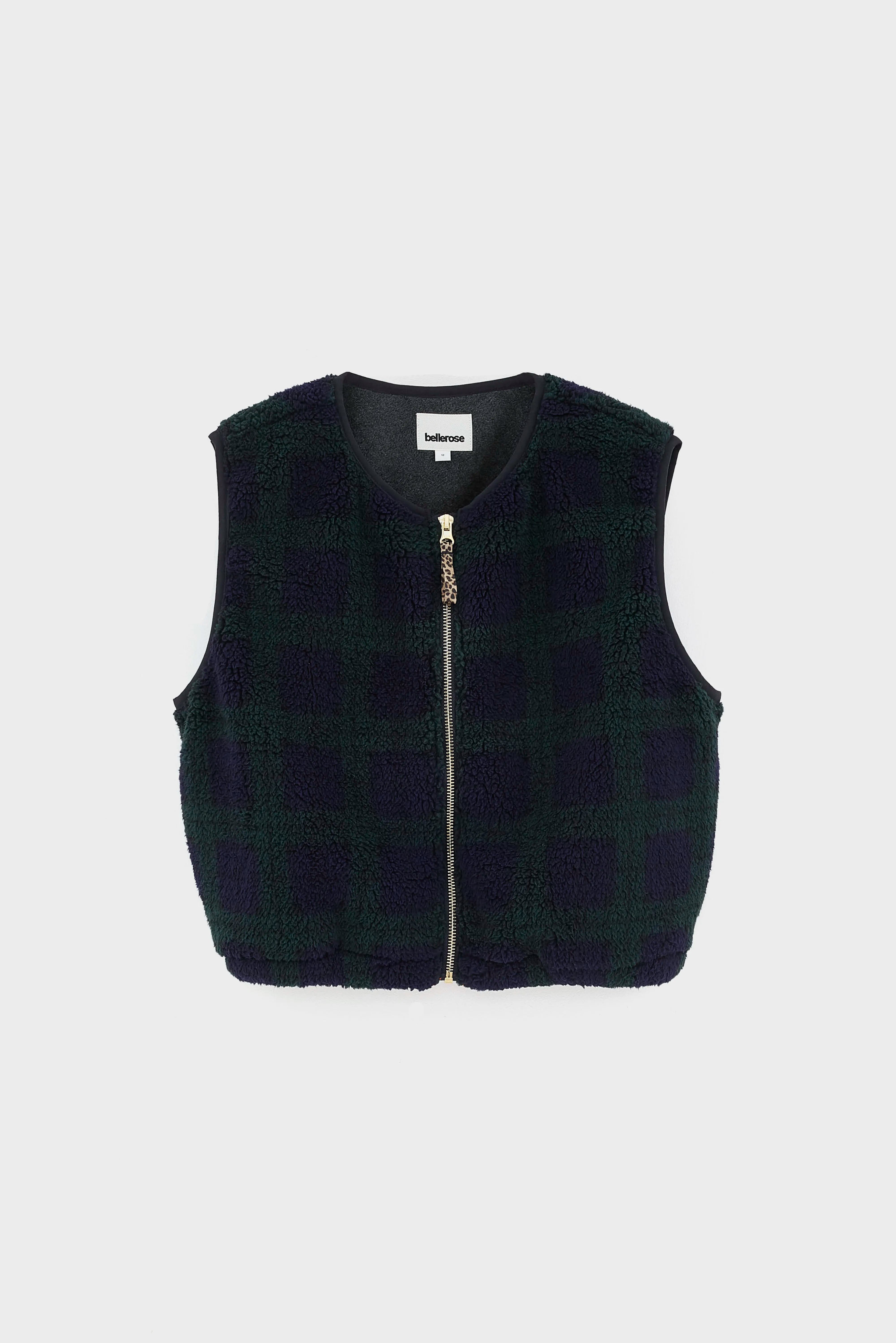 Jalas checked bodywarmer (262 / G / CHECK B)