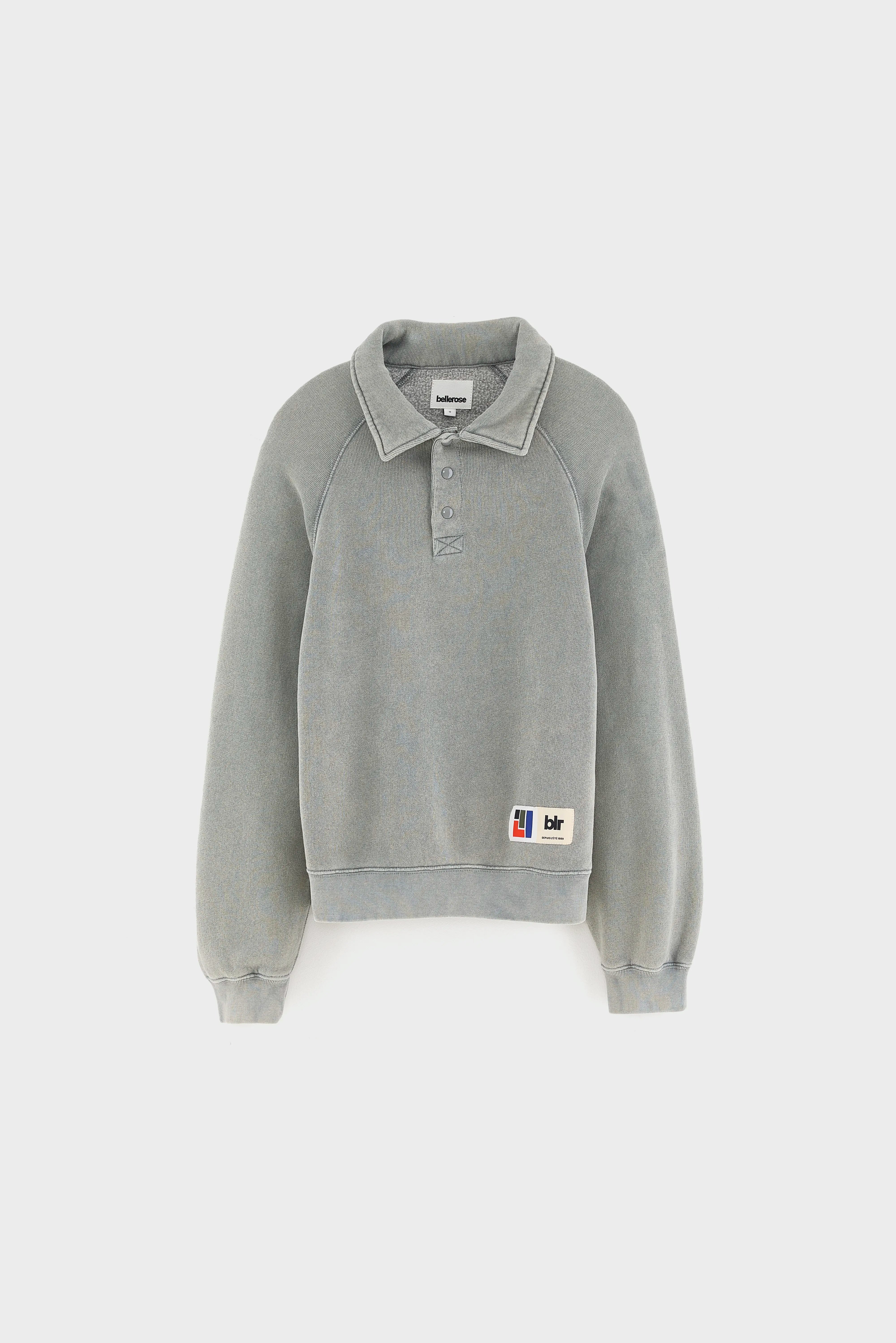 Felder polosweatshirt (262 / B / THUNDER)